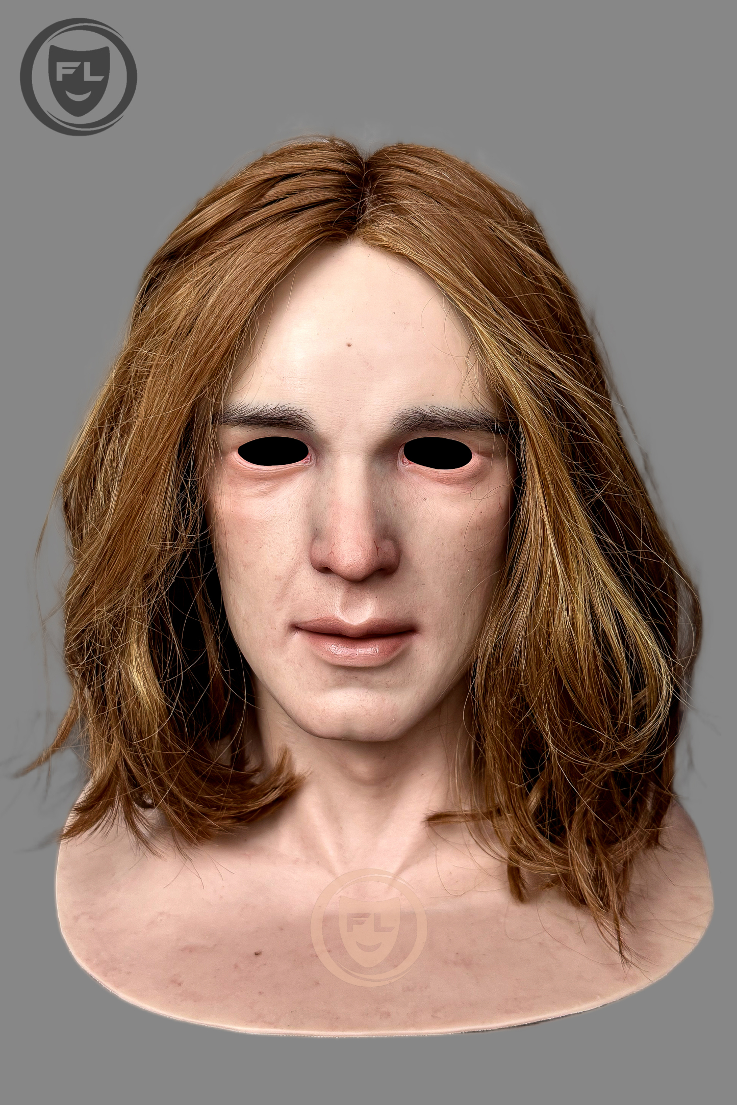 Derby Ultra Realistic Silicone Mask – Full Head Cosplay, Halloween & Film Prop