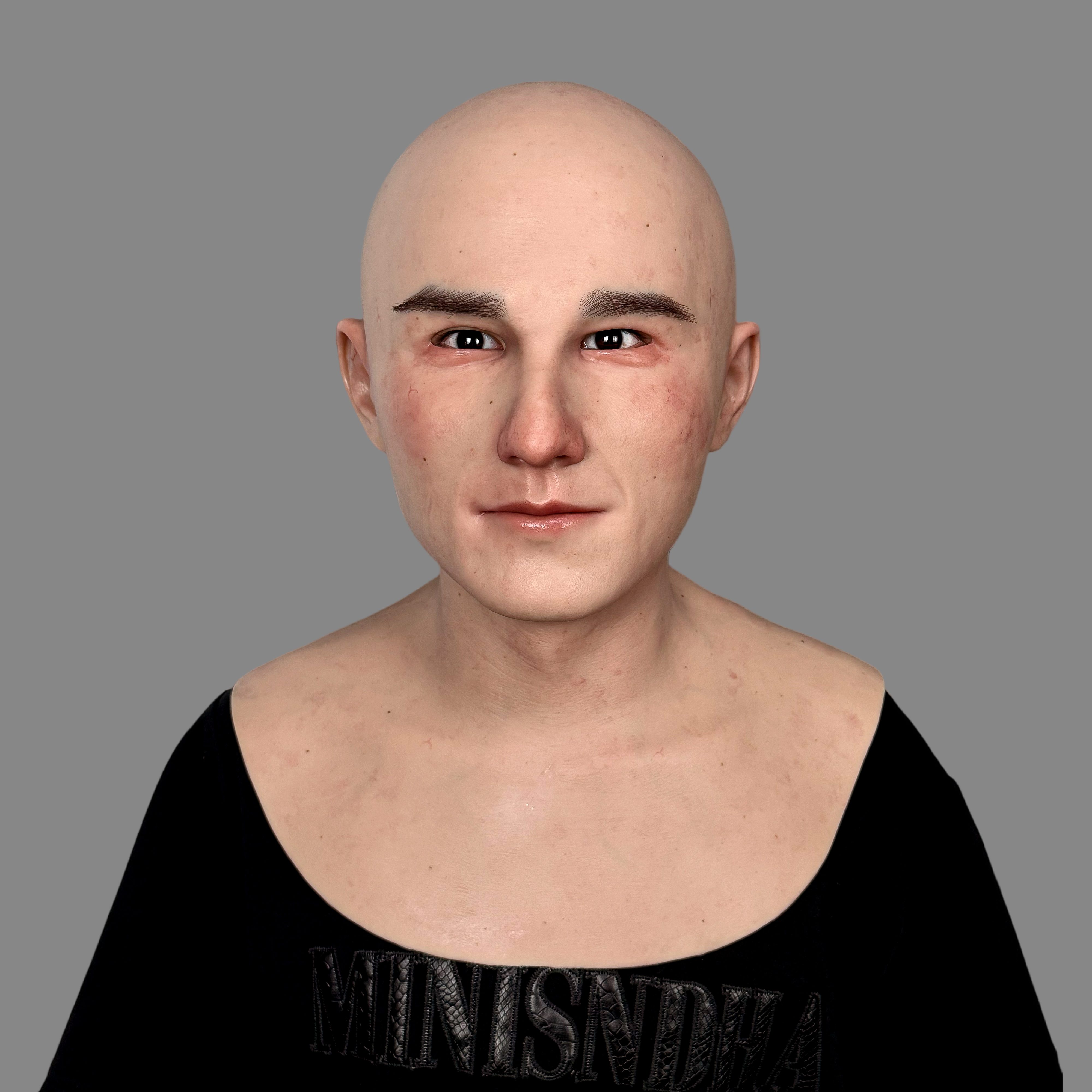Silicone Masks for Men-Bald Version