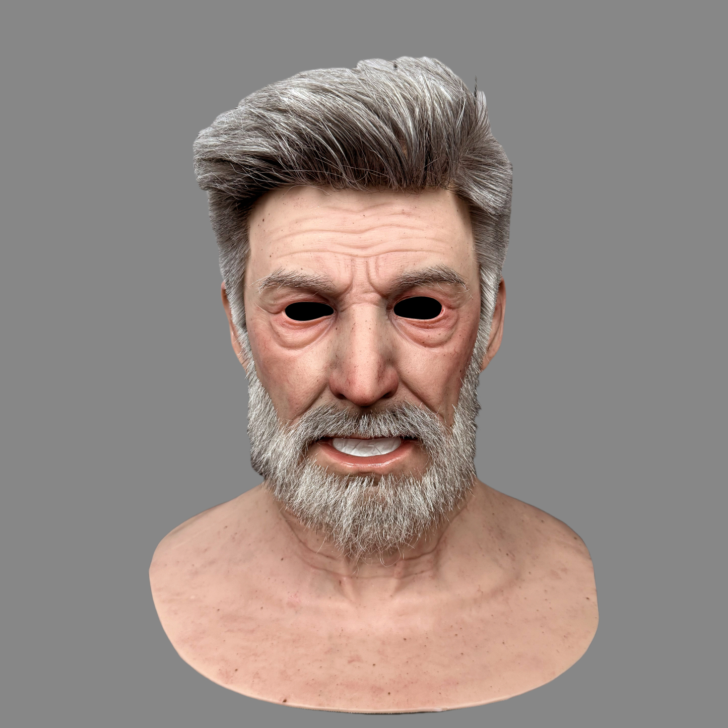 Realistic Elderly Silicone Mask for Halloween Cosplay – Fei Lang