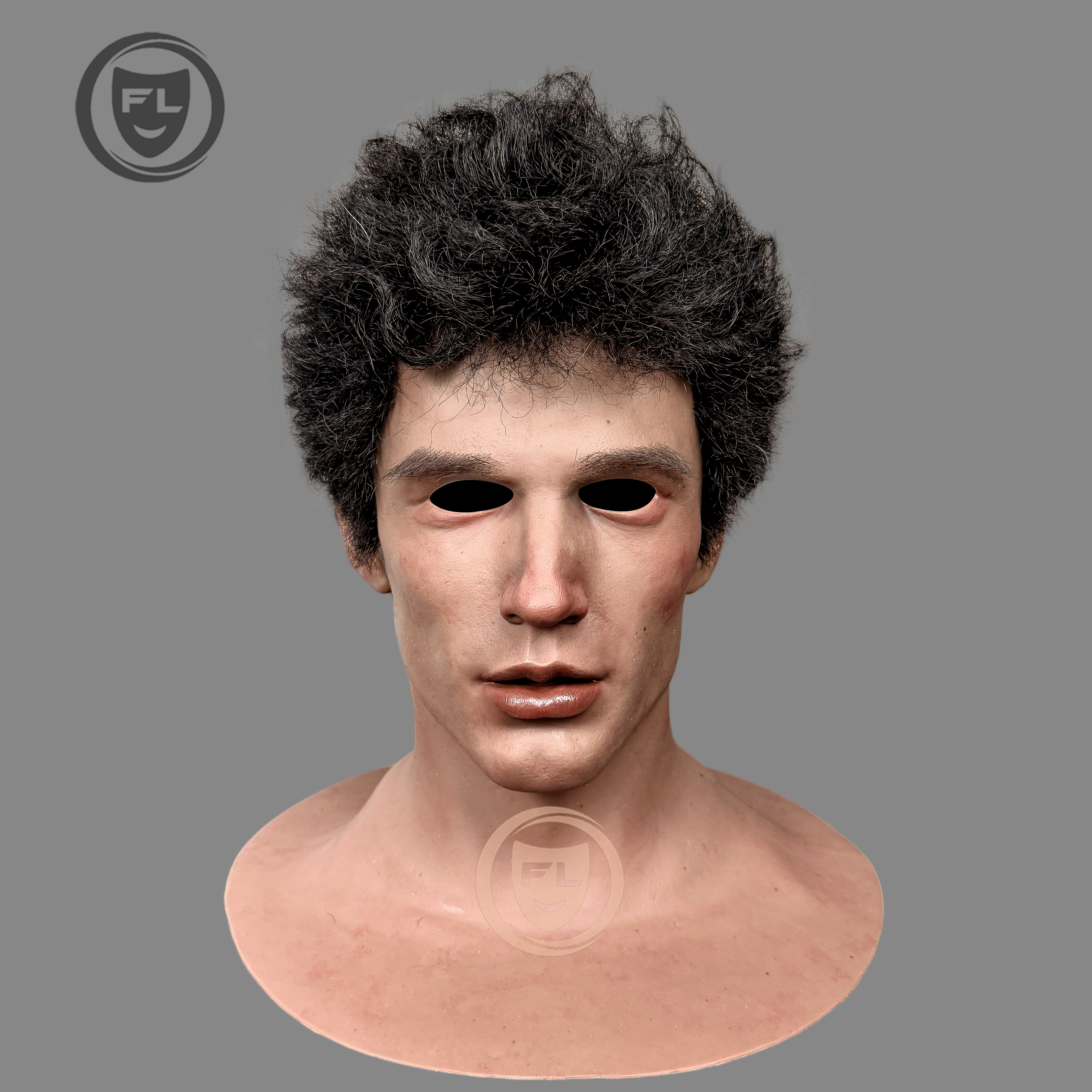 Full head male silicone cosplay mask