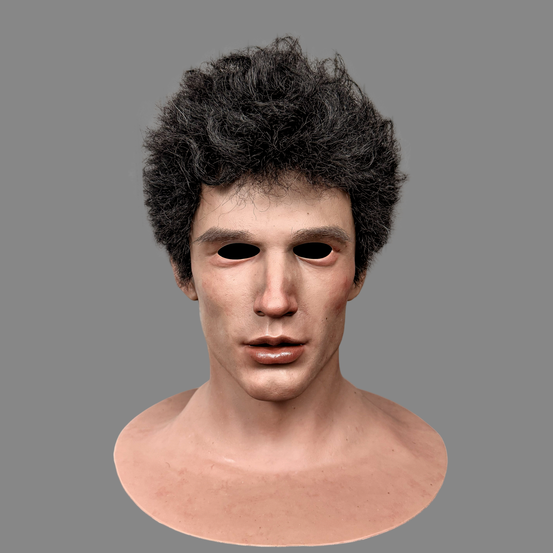 Luwang Professional Silicone Mask - Ultra-Realistic Full Head Cover for Halloween SFX/Cosplay