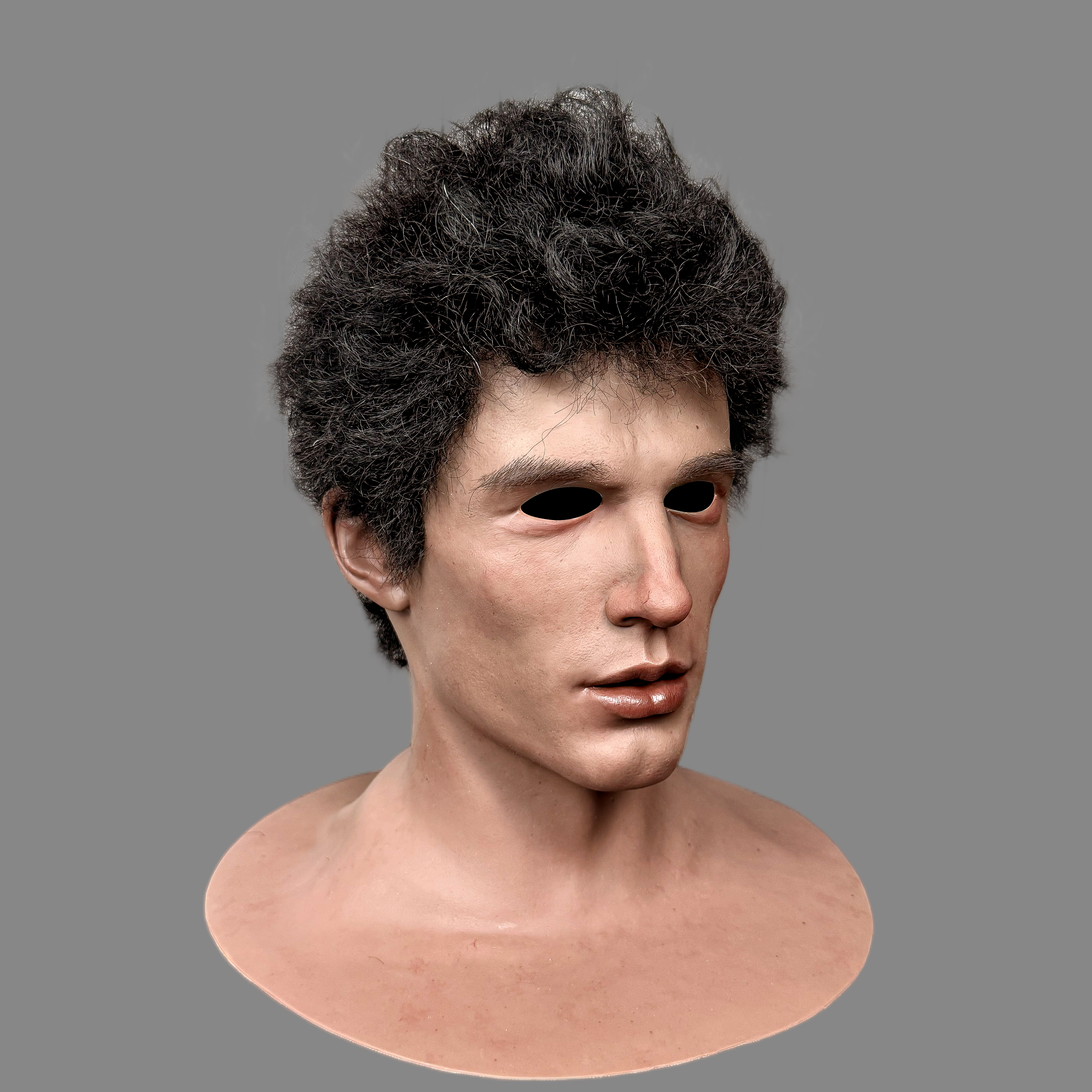 Luwang Professional Silicone Mask - Ultra-Realistic Full Head Cover for Halloween SFX/Cosplay