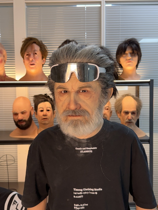 Full head male silicone mask realistic transformation