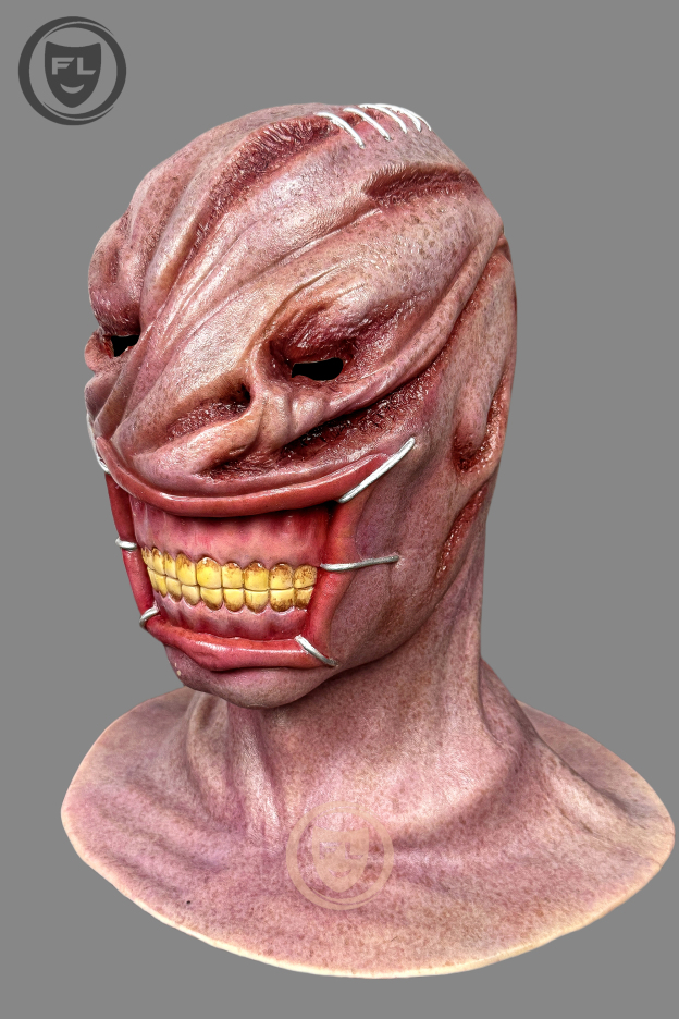 Full head horror alien silicone mask