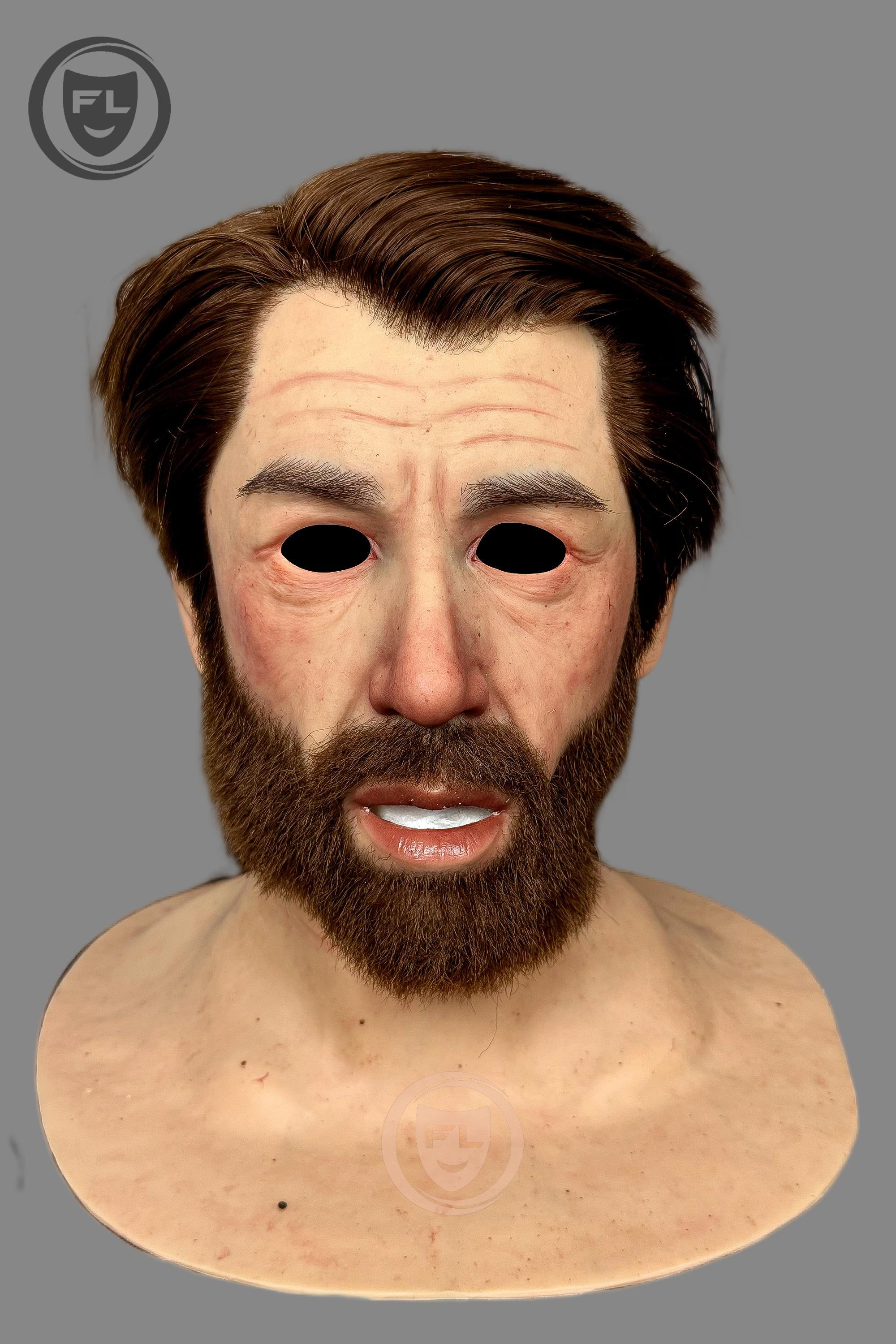 Babylon Ultra Realistic Silicone Mask – Full Head Cosplay, Halloween & Film Prop