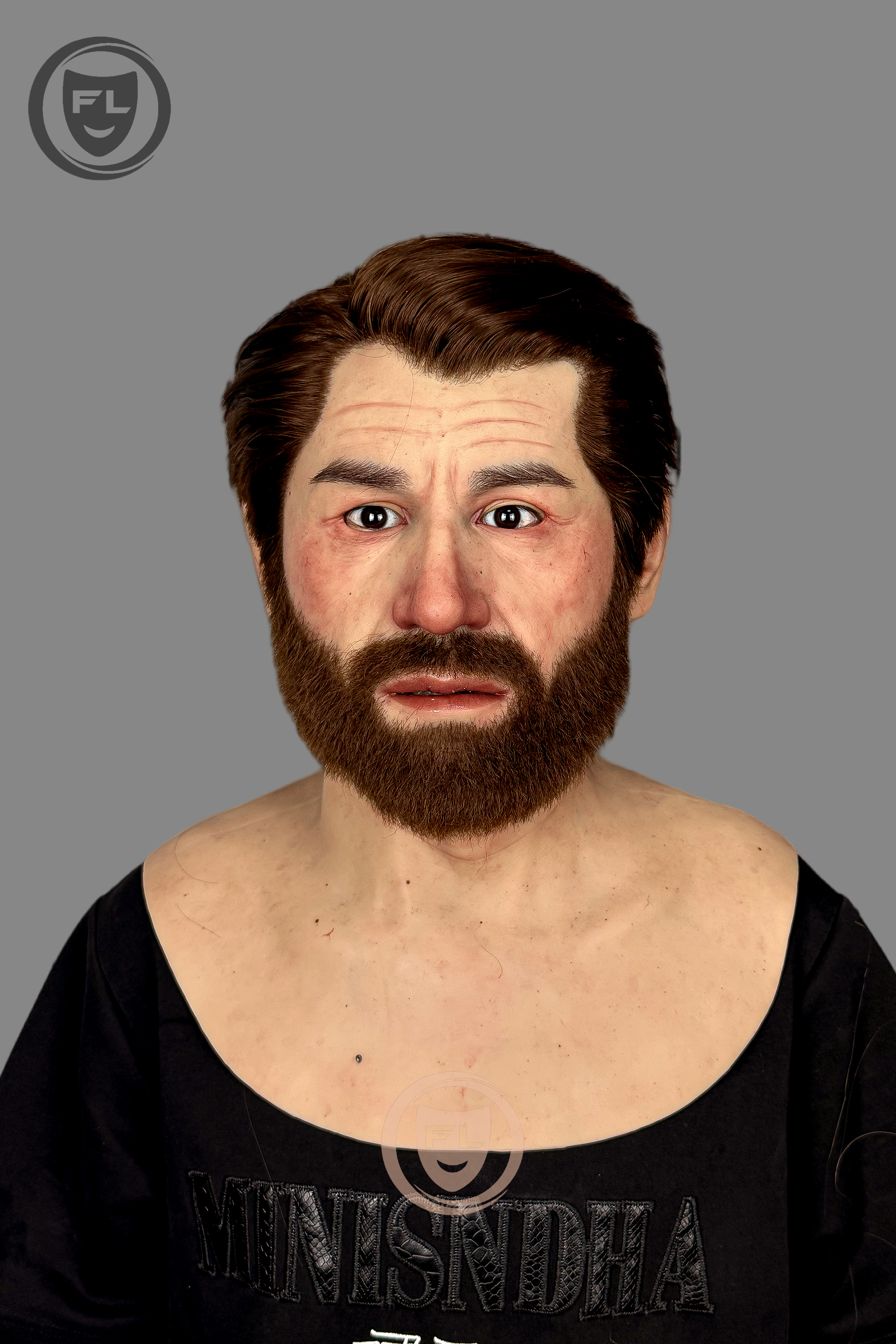 Babylon Ultra Realistic Silicone Mask – Full Head Cosplay, Halloween & Film Prop