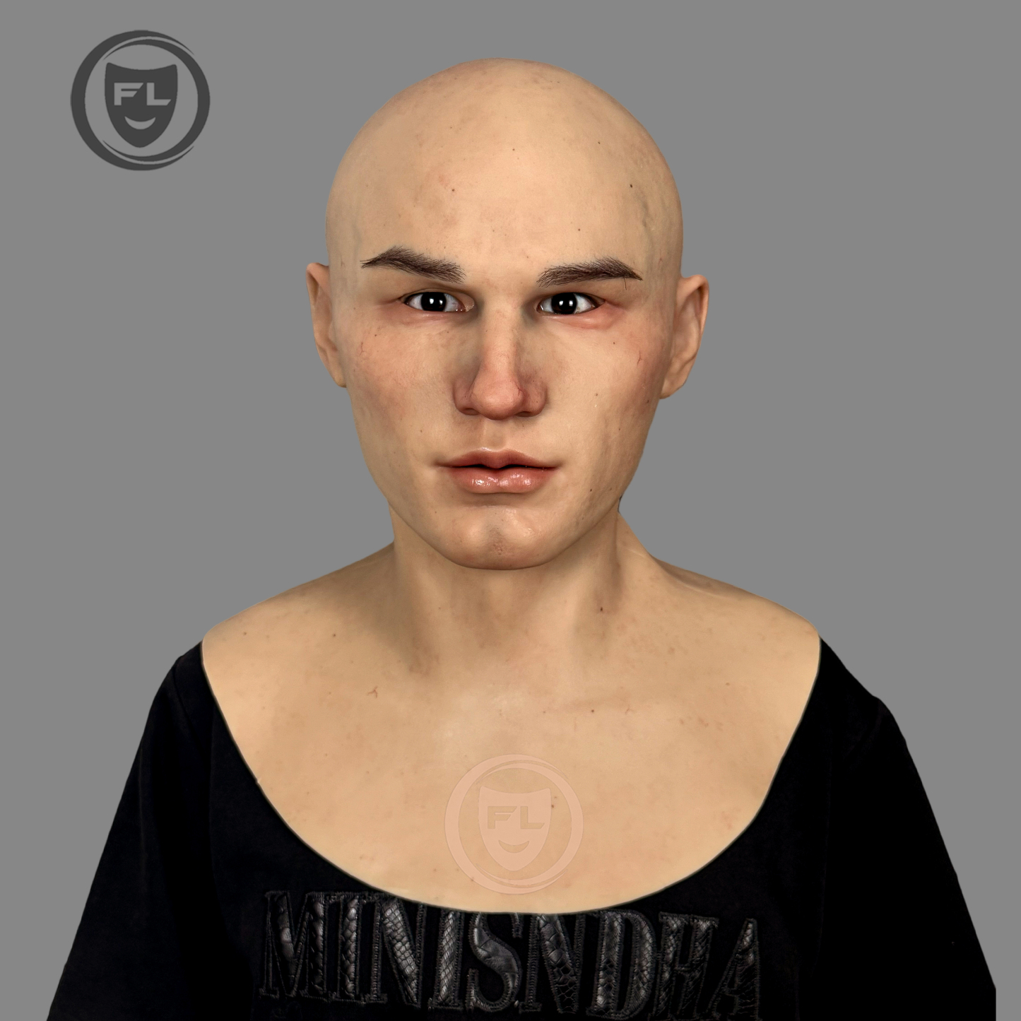 Lester Ultra Realistic Silicone Mask | Detailed Male Cosplay & Theater Mask