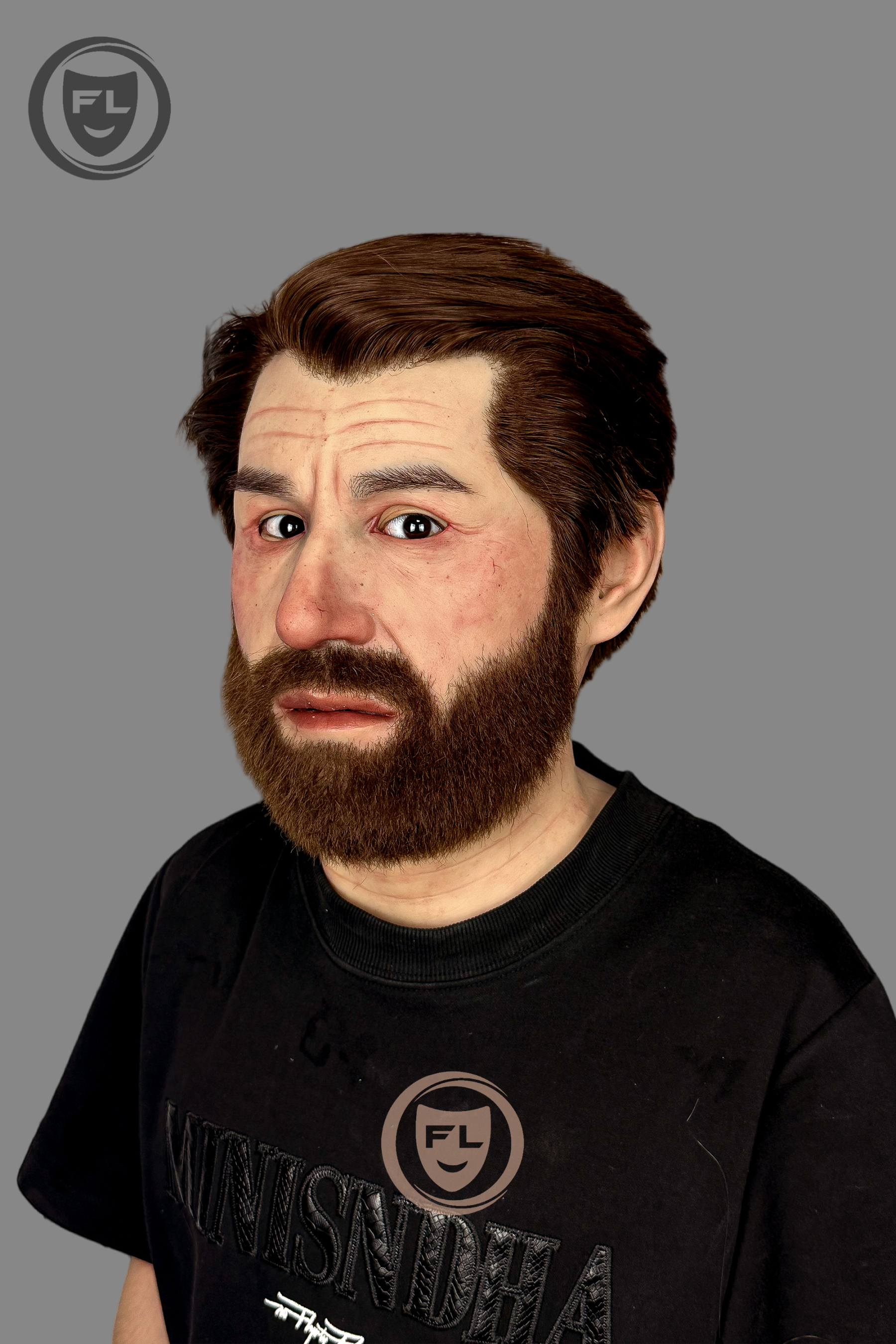 Babylon Ultra Realistic Silicone Mask – Full Head Cosplay, Halloween & Film Prop