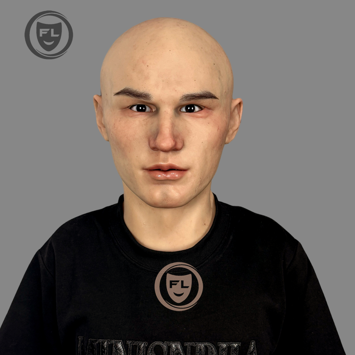 Lester Ultra Realistic Silicone Mask | Detailed Male Cosplay & Theater Mask