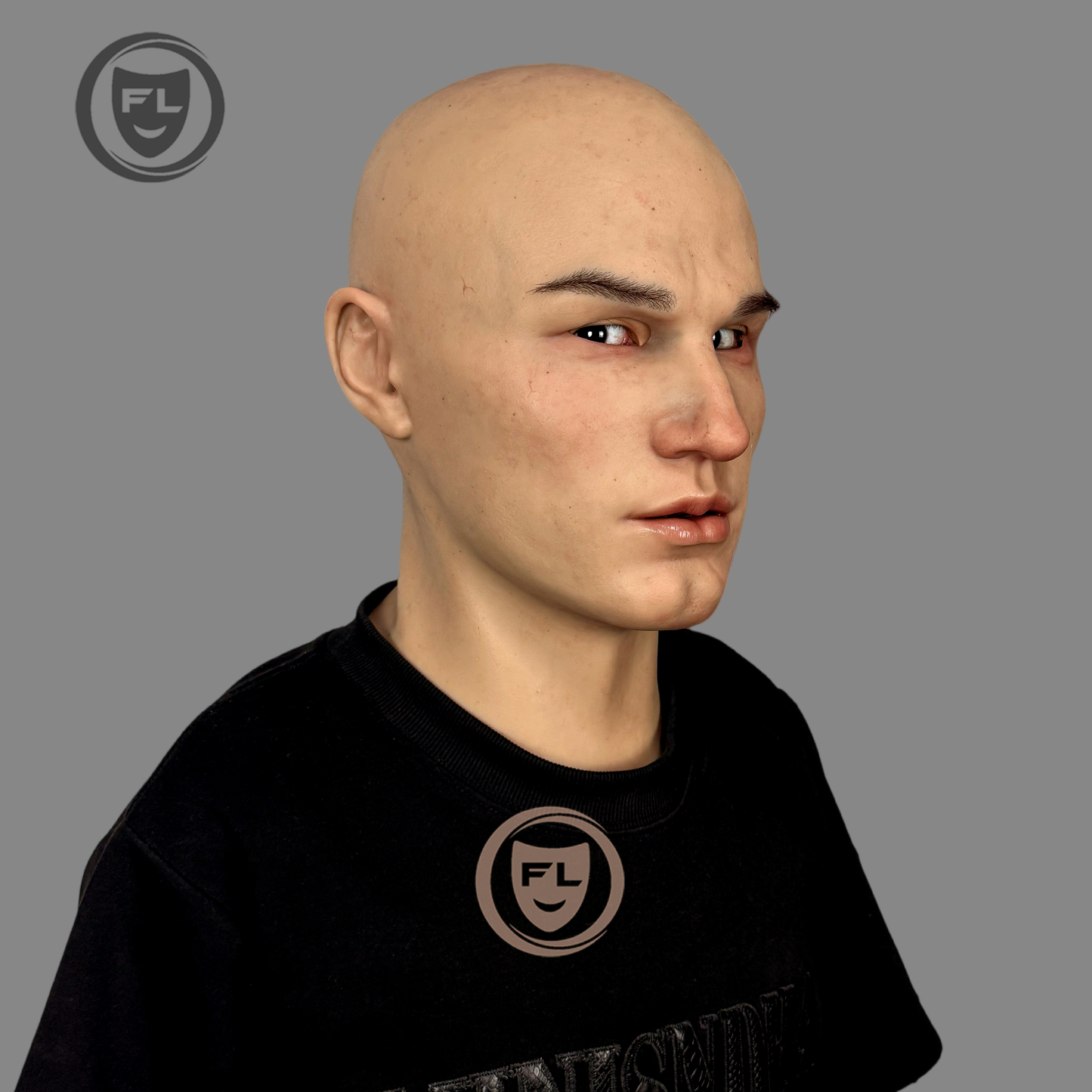 Lester Ultra Realistic Silicone Mask | Detailed Male Cosplay & Theater Mask