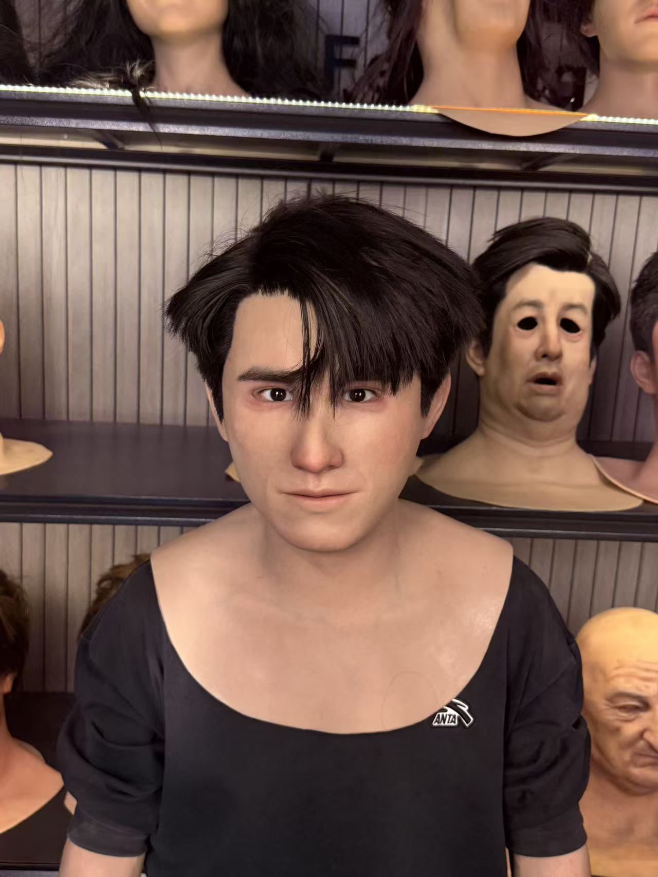 Edward Silicone Mask – Realistic Young Male Full Head Cosplay Prop