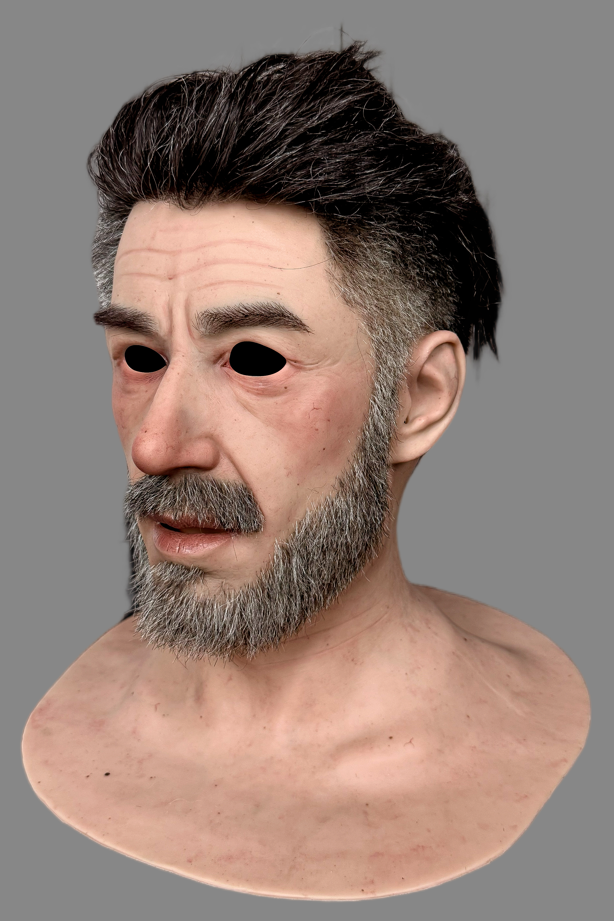 Babylon Silicone Mask for Men – Realistic Full Head Cosplay & Costume FX