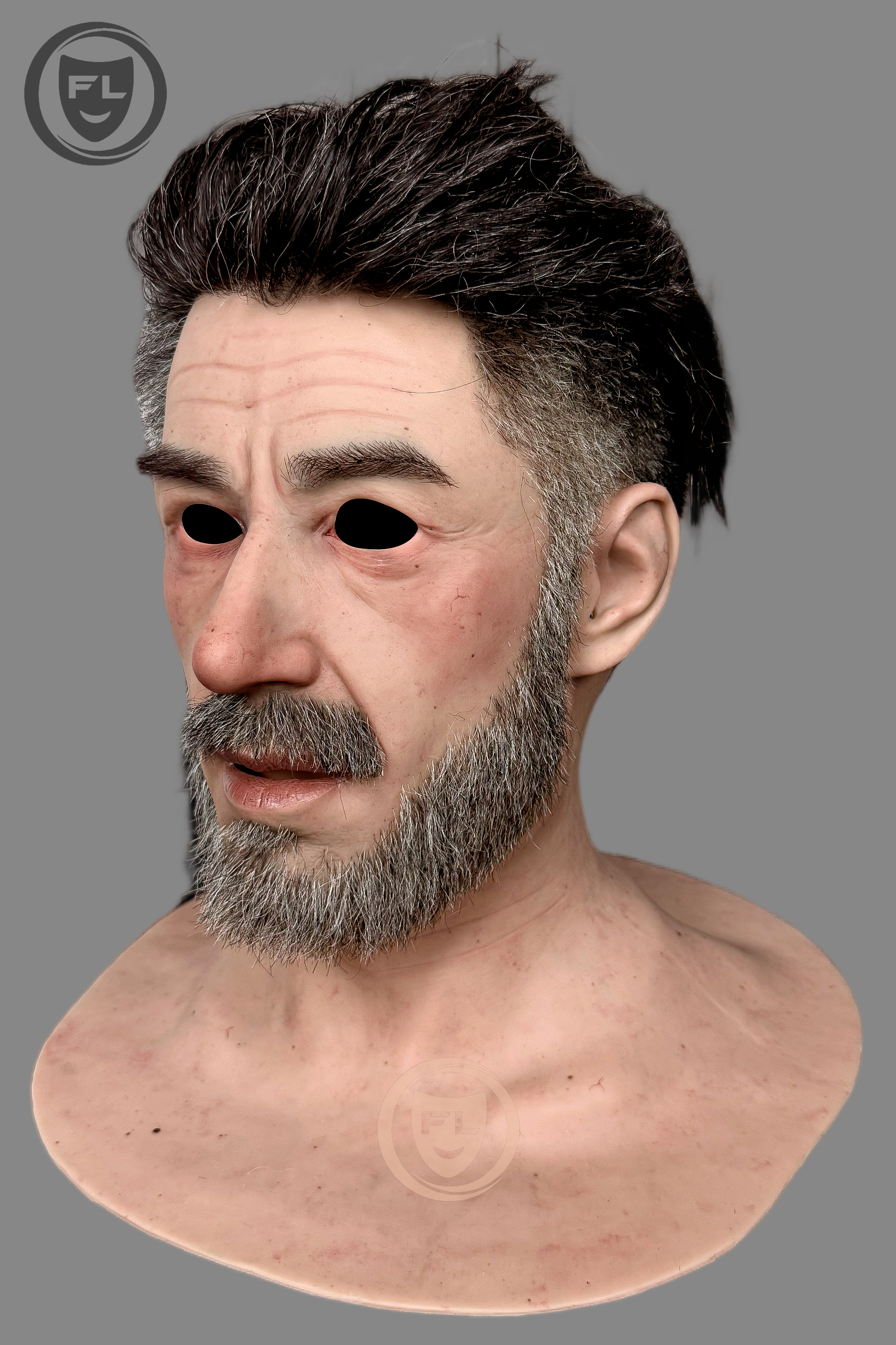 Babylon Silicone Mask for Men Realistic Full Head Cosplay & Costume FX