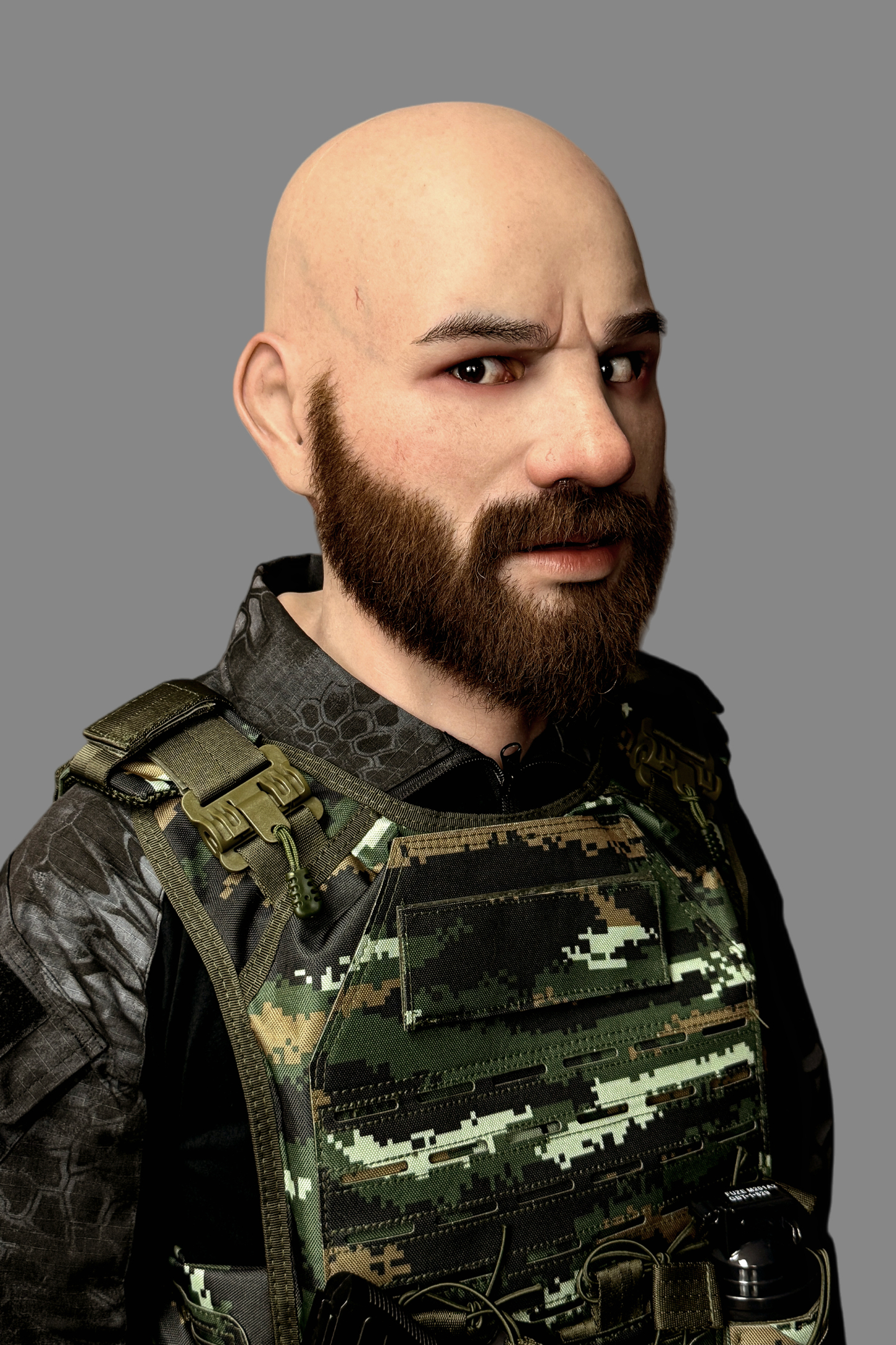 Arthur  Ultra Realistic Silicone Mask – Full Head Cosplay, Halloween & Movie Prop