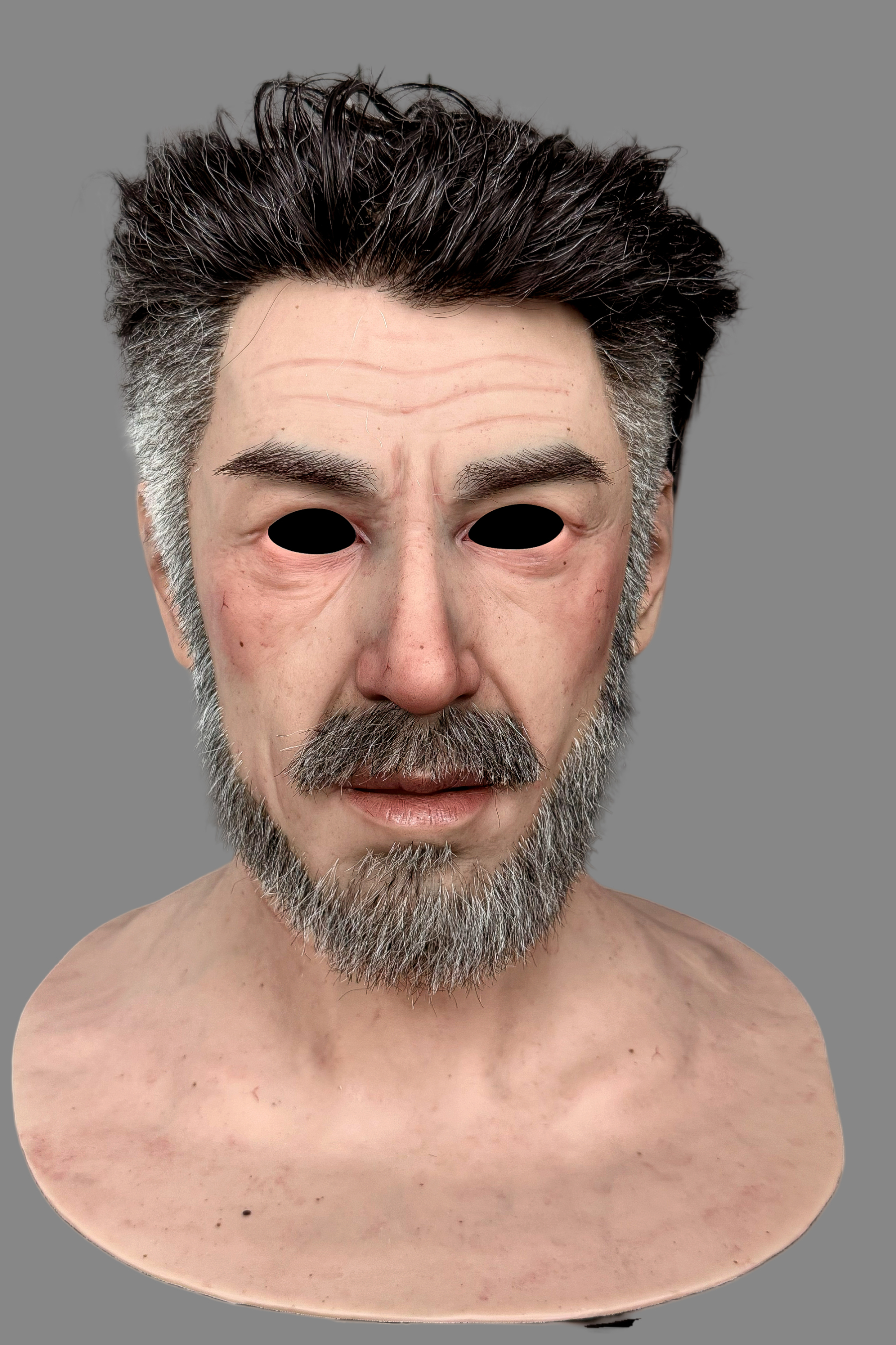 Babylon Silicone Mask for Men – Realistic Full Head Cosplay & Costume FX