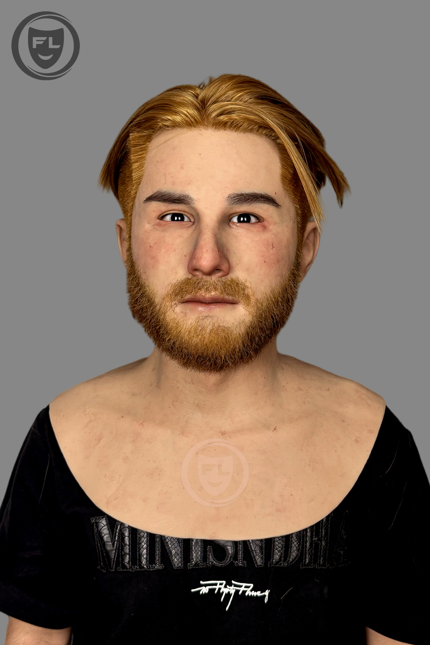 Aihua Ultra Realistic Silicone Mask – Full Head Cosplay, Halloween & Film Prop