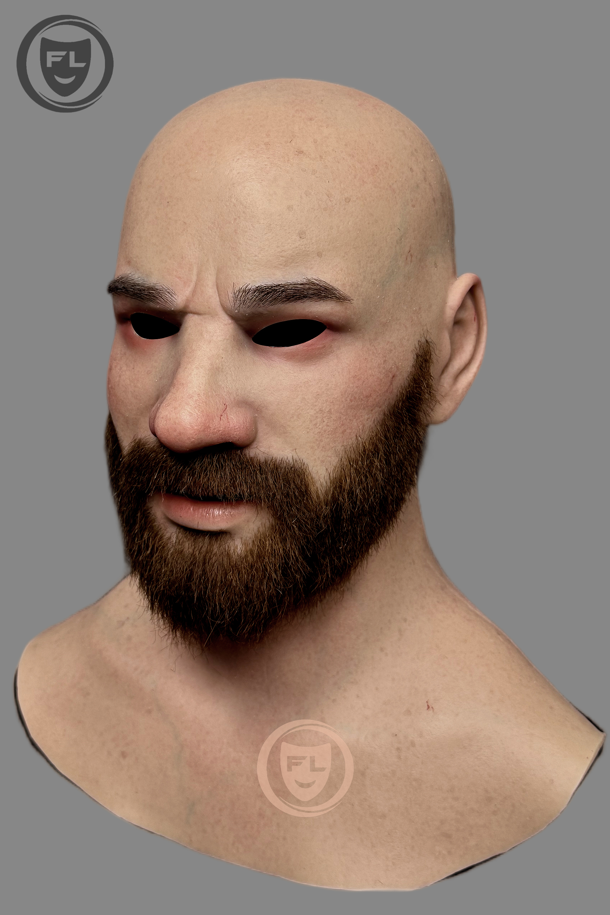 Arthur  Ultra Realistic Silicone Mask – Full Head Cosplay, Halloween & Movie Prop