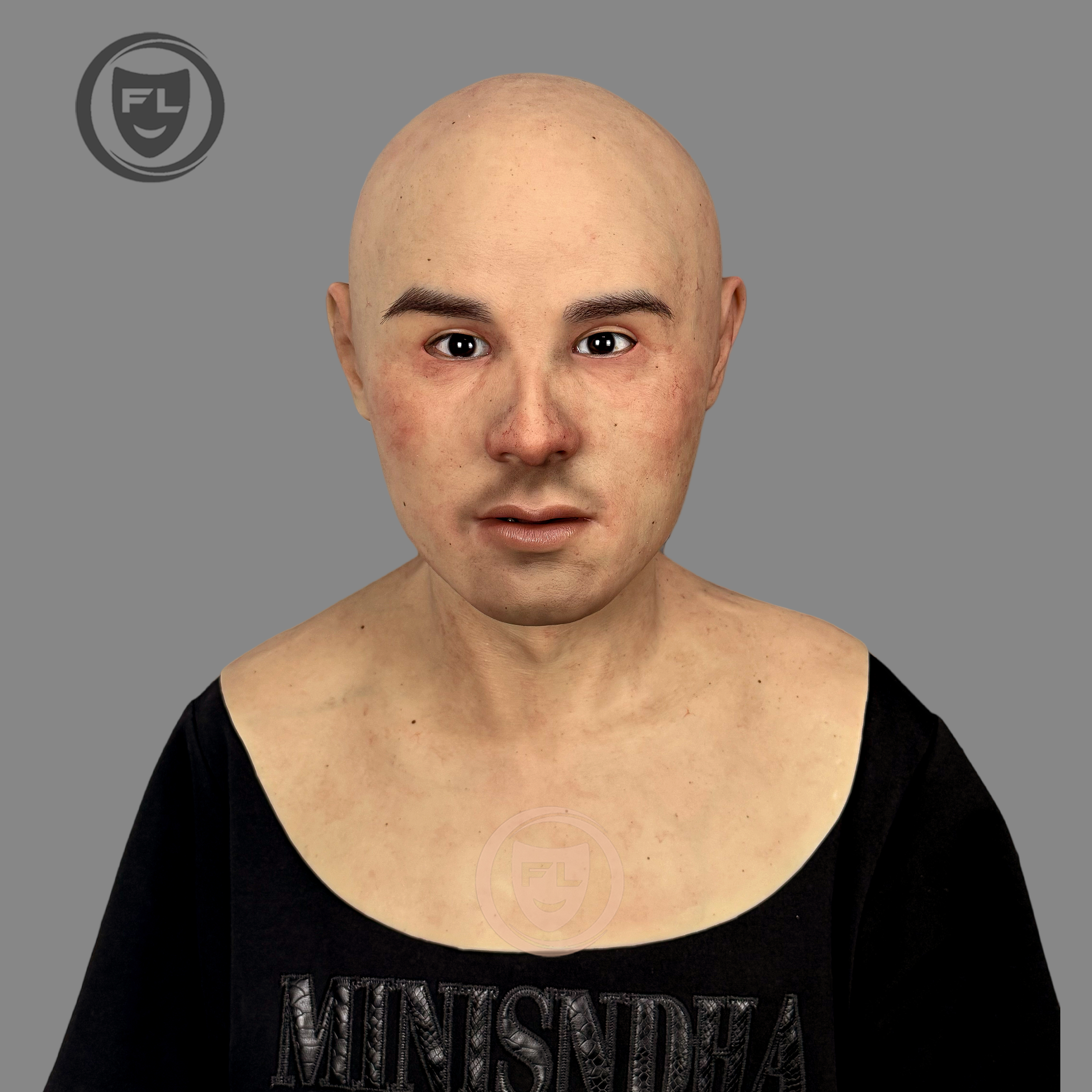 Cooks Ultra Realistic Silicone Mask | Full Head Male Cosplay & Theater Mask