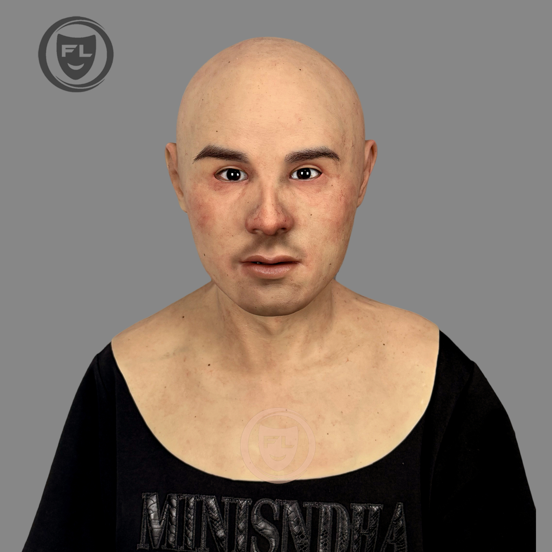 Cooks Ultra Realistic Silicone Mask | Full Head Male Cosplay & Theater Mask