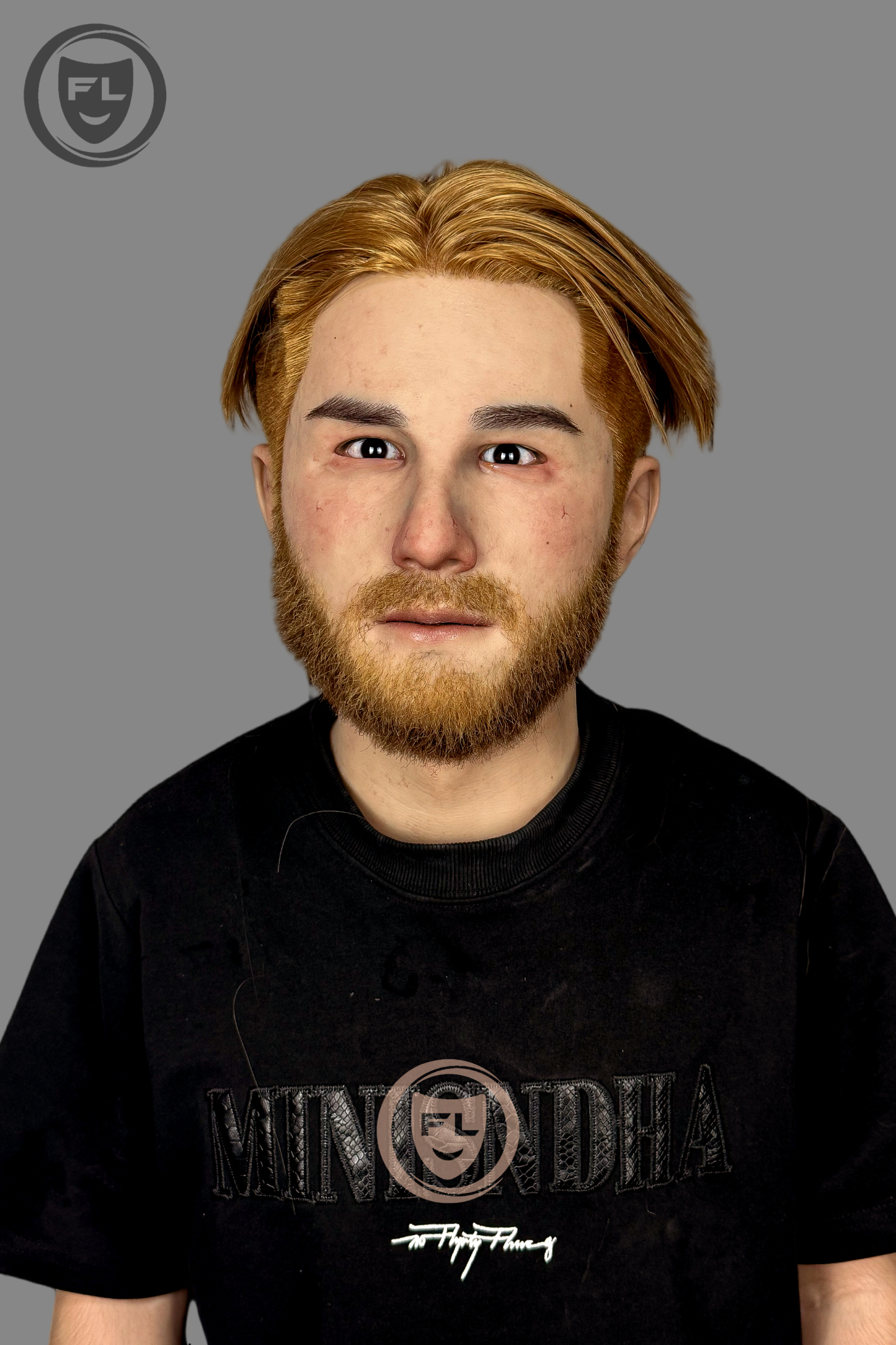 Aihua Ultra Realistic Silicone Mask – Full Head Cosplay, Halloween & Film Prop