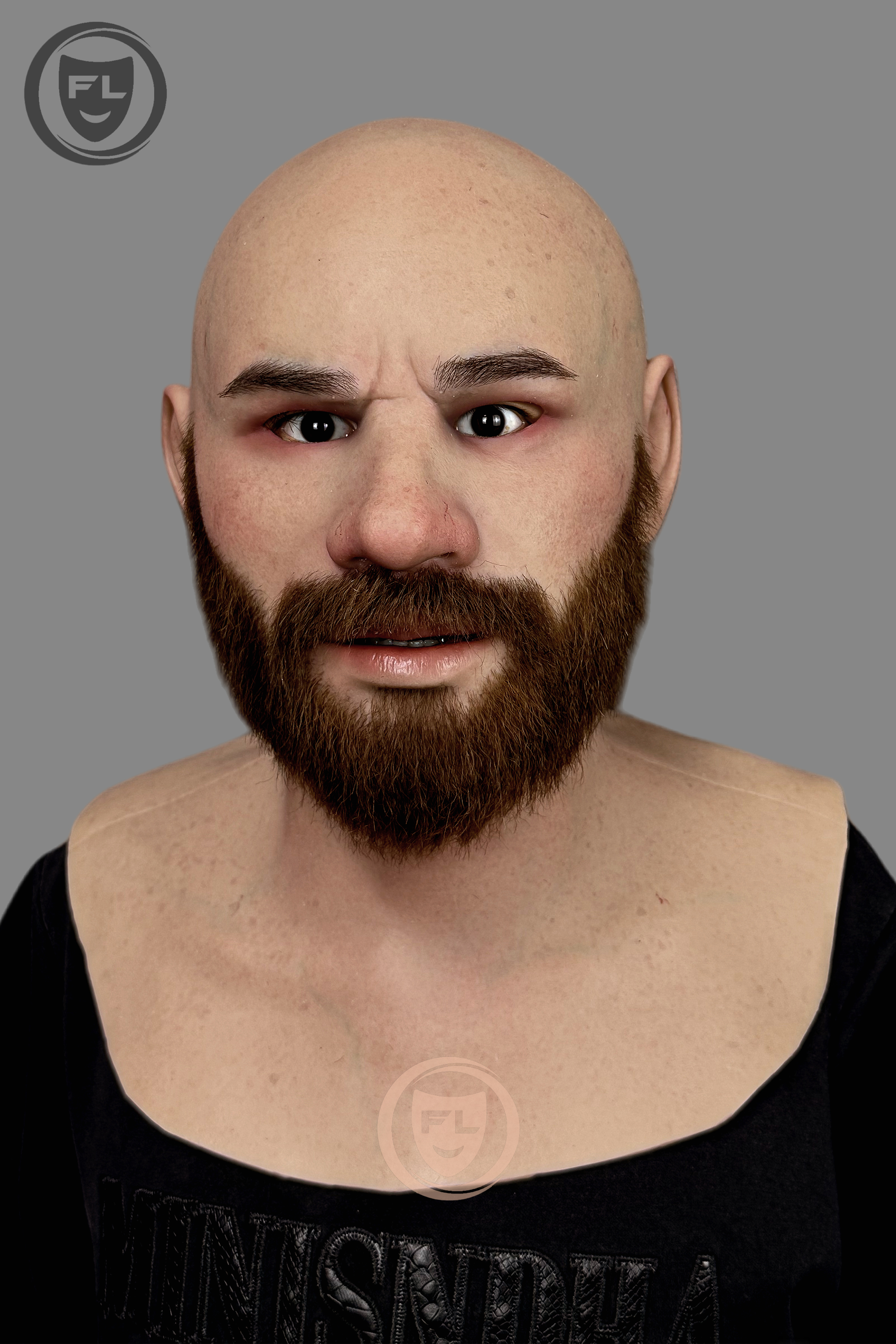 Arthur  Ultra Realistic Silicone Mask – Full Head Cosplay, Halloween & Movie Prop