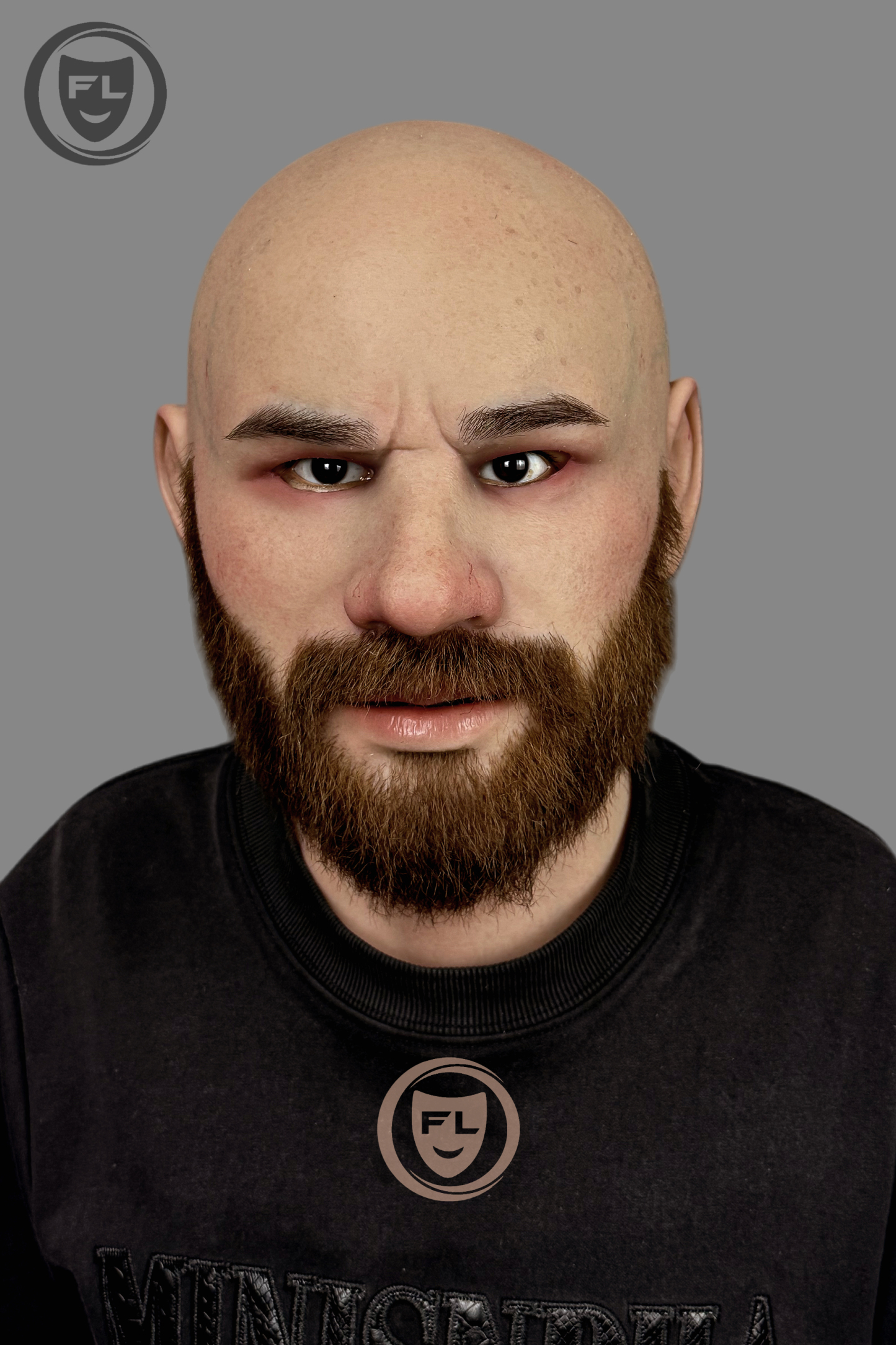 Arthur  Ultra Realistic Silicone Mask – Full Head Cosplay, Halloween & Movie Prop