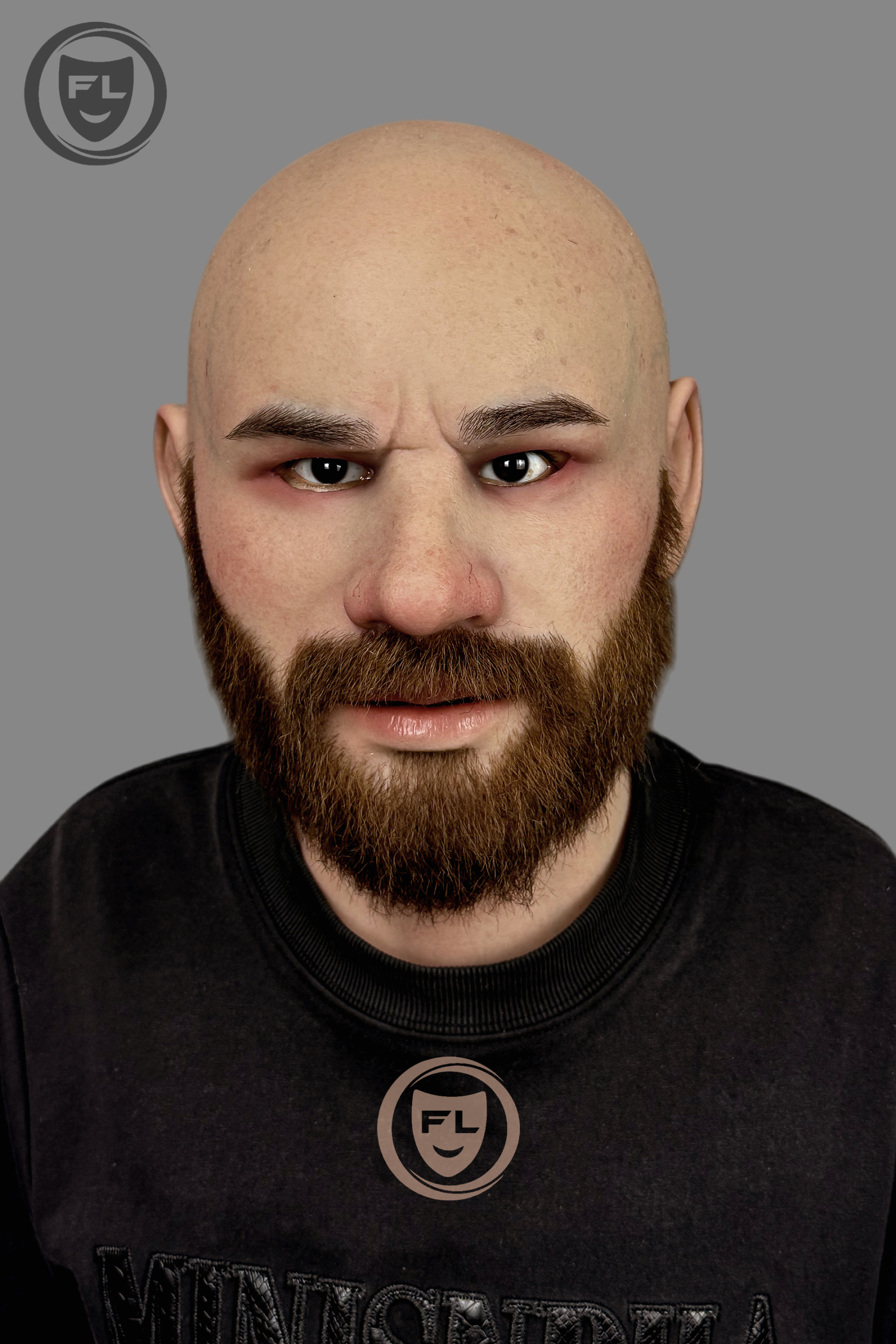 Arthur  Ultra Realistic Silicone Mask – Full Head Cosplay, Halloween & Movie Prop