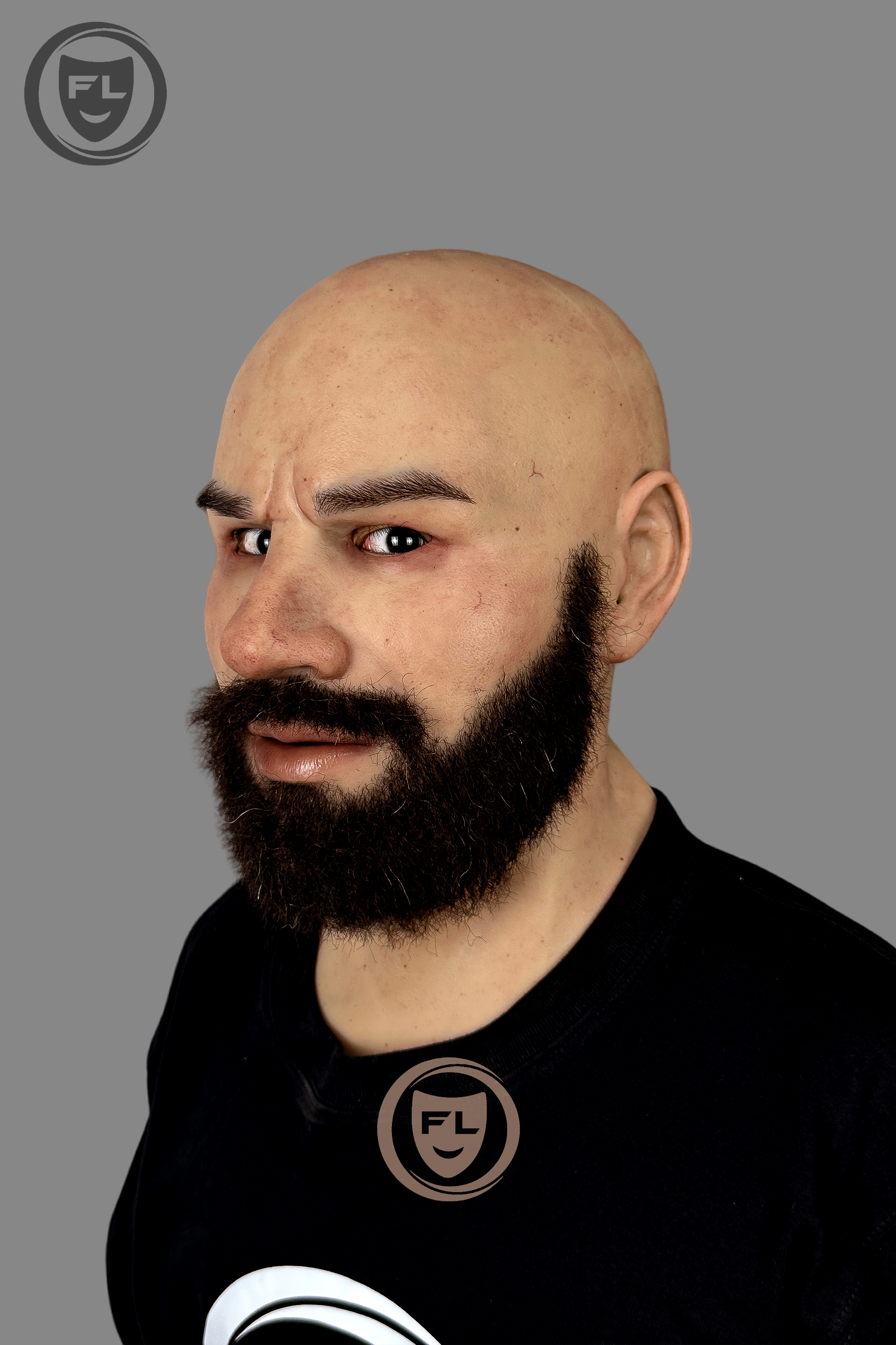 Arthur King Ultra Realistic Silicone Mask – Full Head Cosplay, Halloween & Movie Prop