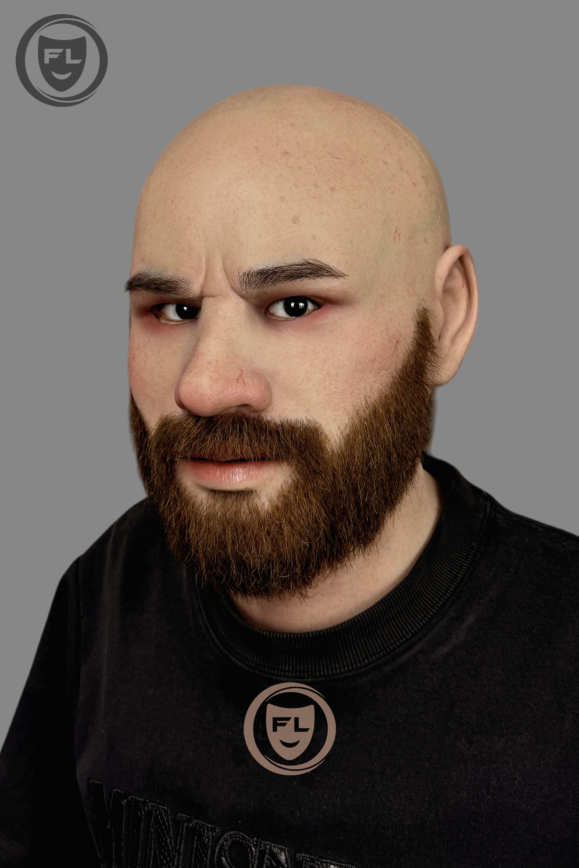 Arthur  Ultra Realistic Silicone Mask – Full Head Cosplay, Halloween & Movie Prop