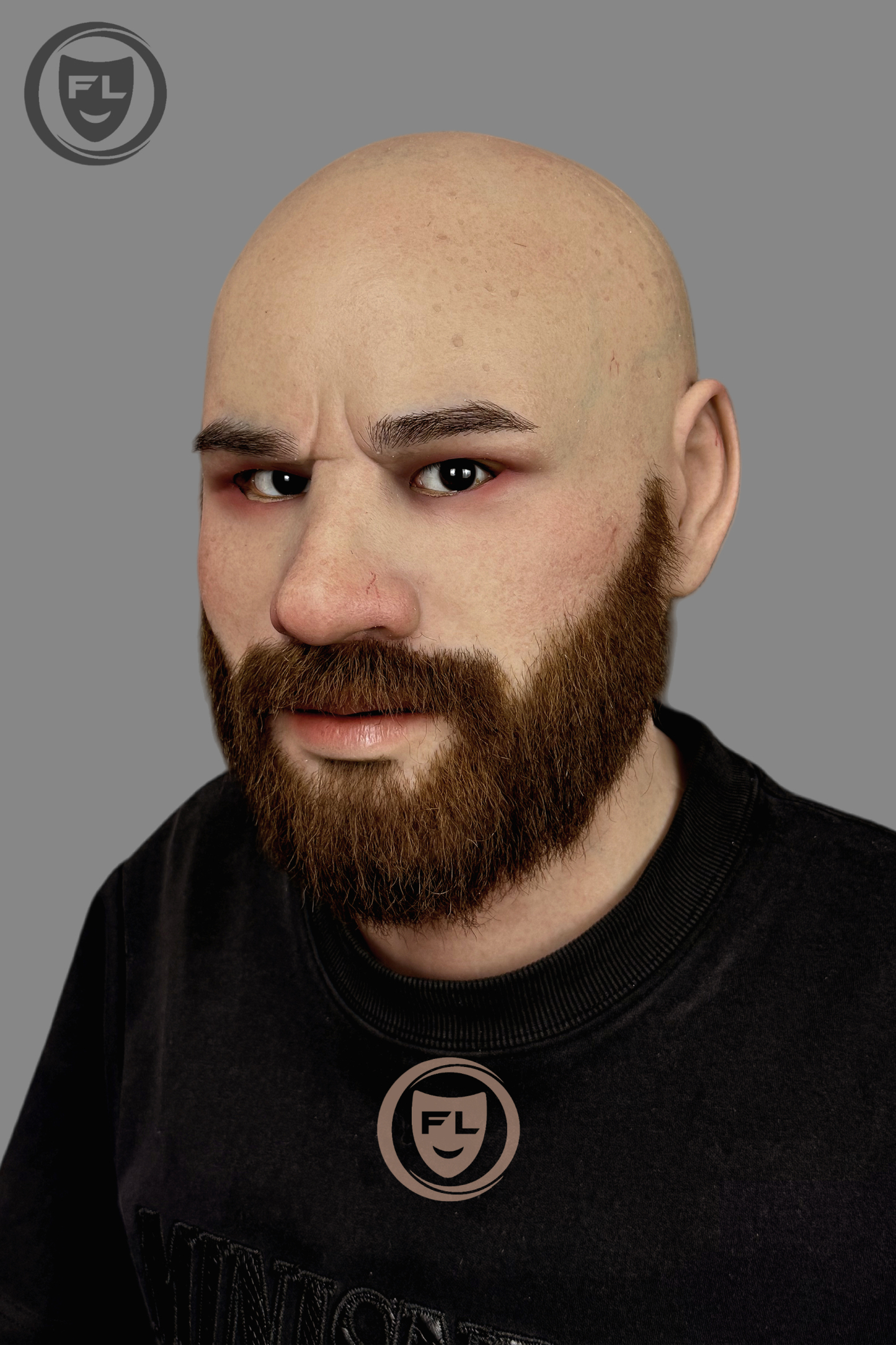 Arthur  Ultra Realistic Silicone Mask – Full Head Cosplay, Halloween & Movie Prop