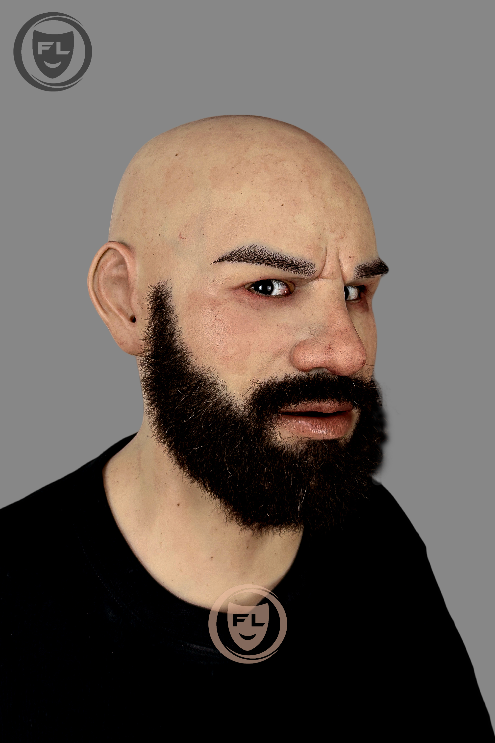 Arthur King Ultra Realistic Silicone Mask – Full Head Cosplay, Halloween & Movie Prop