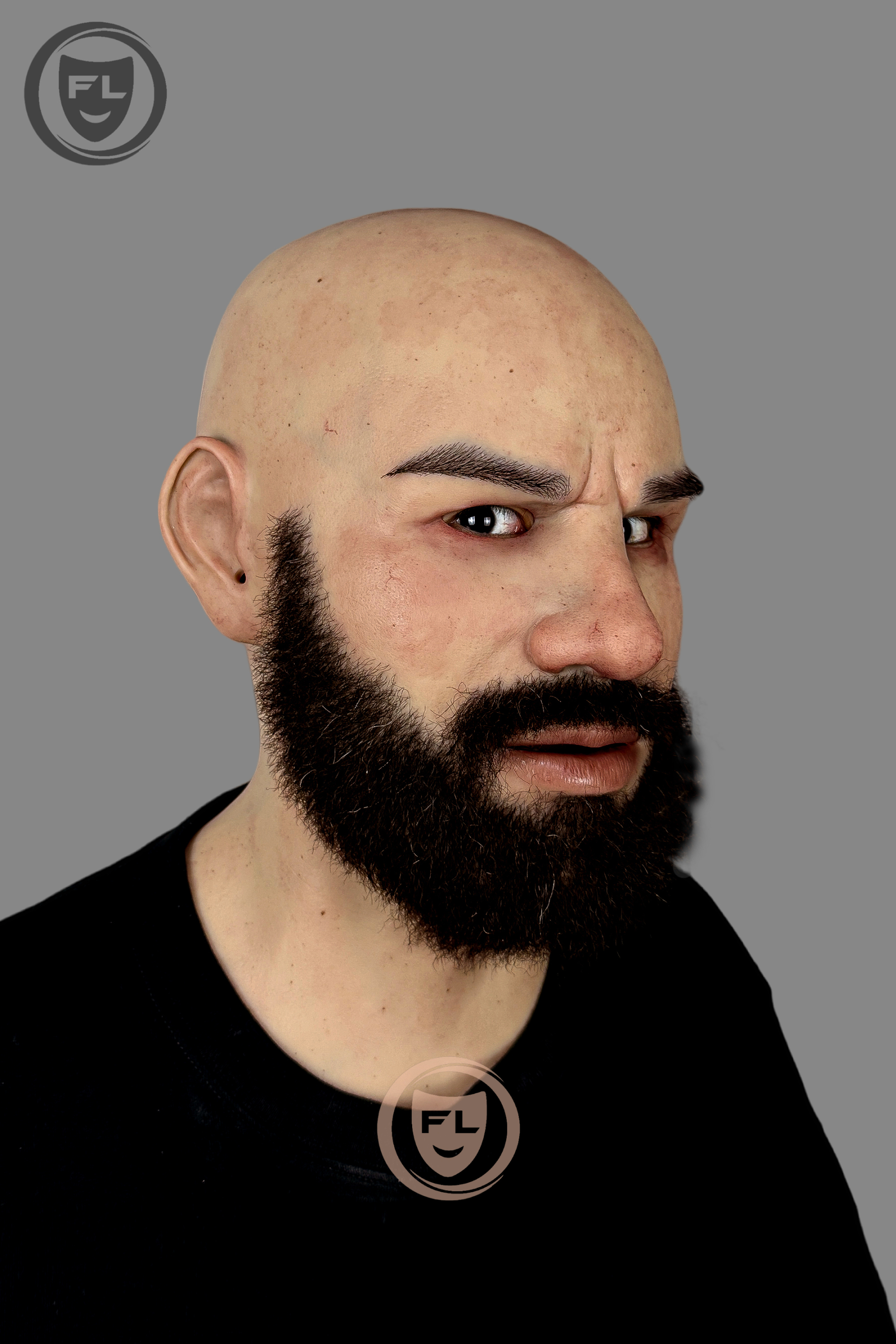 Arthur King Ultra Realistic Silicone Mask – Full Head Cosplay, Halloween & Movie Prop