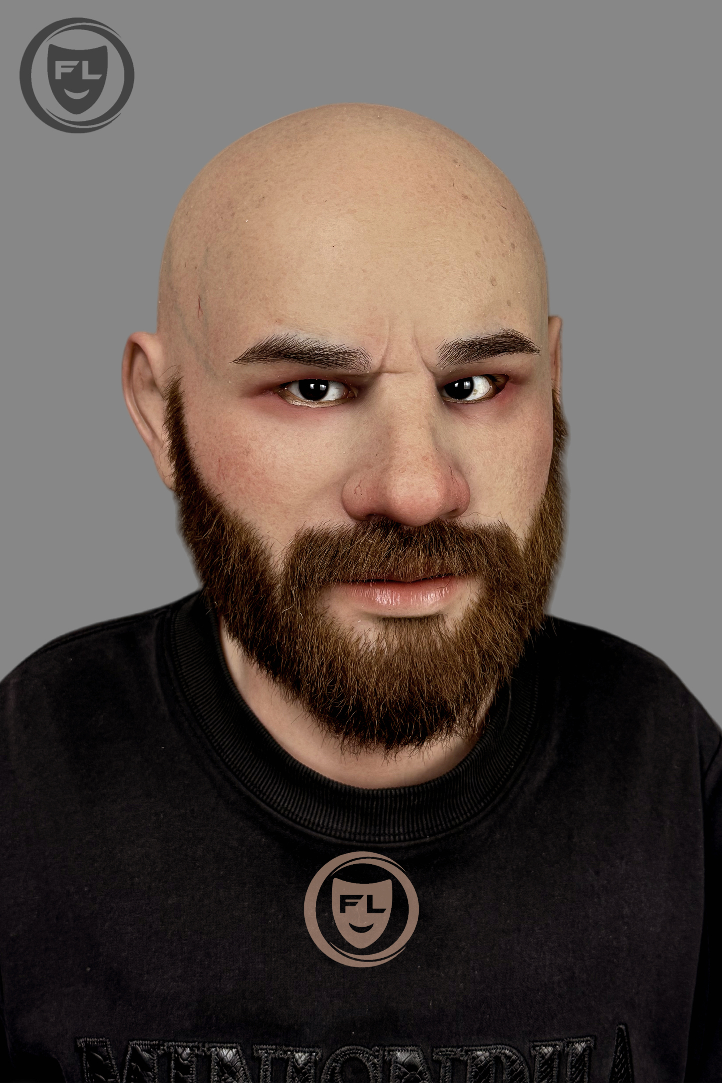 Arthur  Ultra Realistic Silicone Mask – Full Head Cosplay, Halloween & Movie Prop