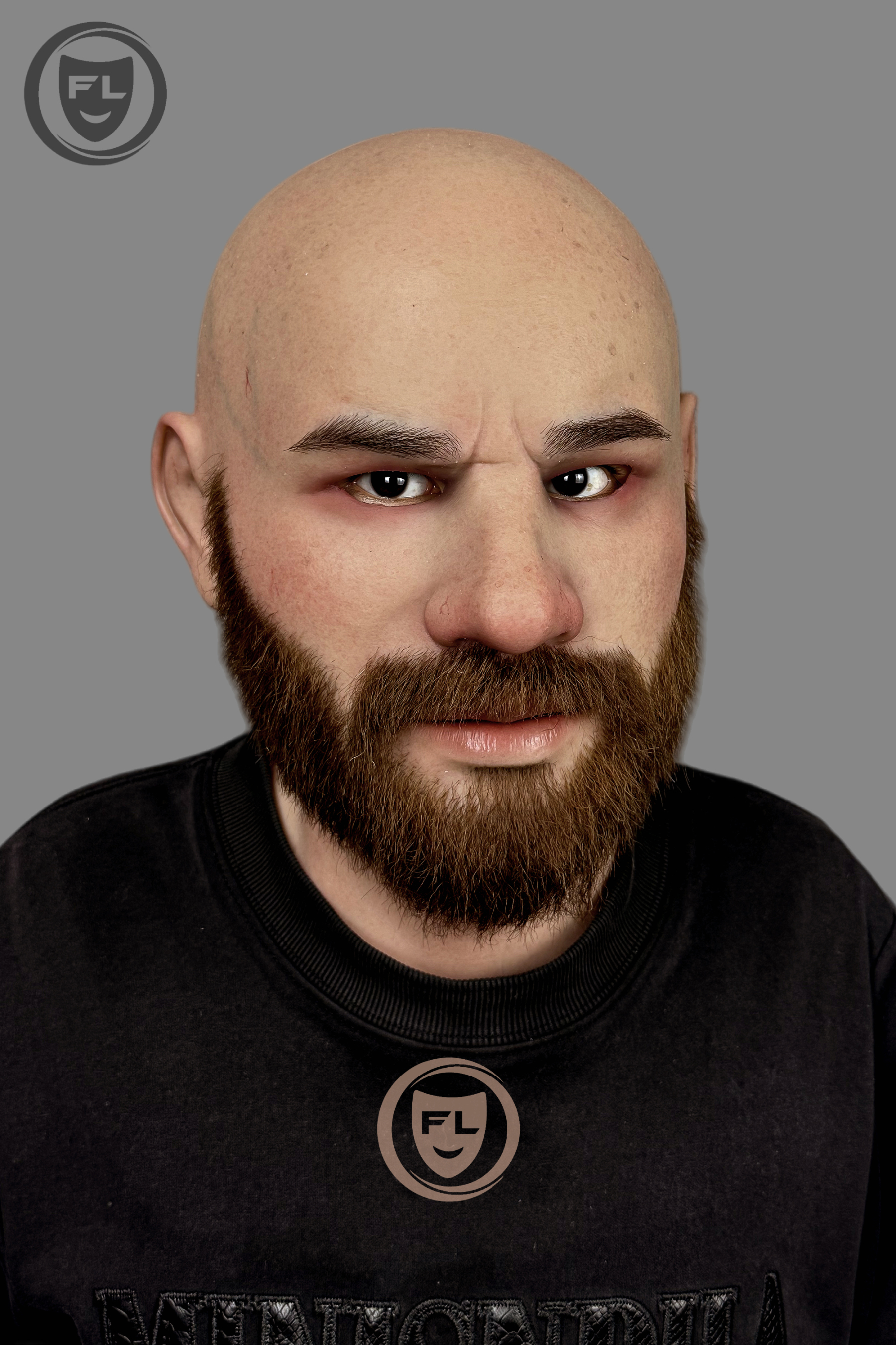 Arthur  Ultra Realistic Silicone Mask – Full Head Cosplay, Halloween & Movie Prop