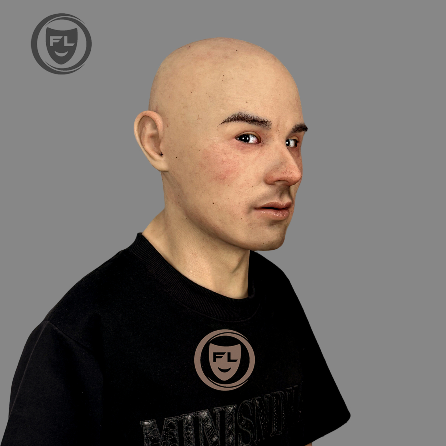 Cooks Ultra Realistic Silicone Mask | Full Head Male Cosplay & Theater Mask