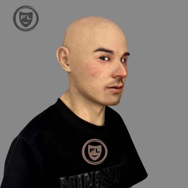Full head realistic disguise silicone mask