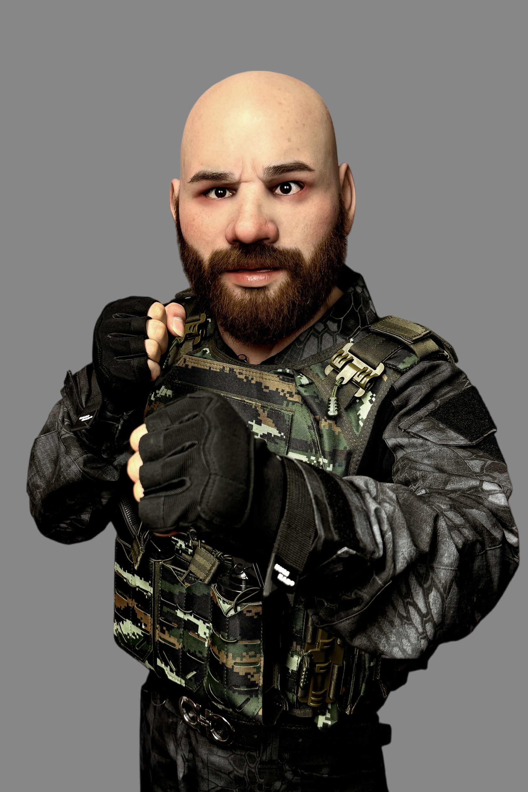 Arthur  Ultra Realistic Silicone Mask – Full Head Cosplay, Halloween & Movie Prop