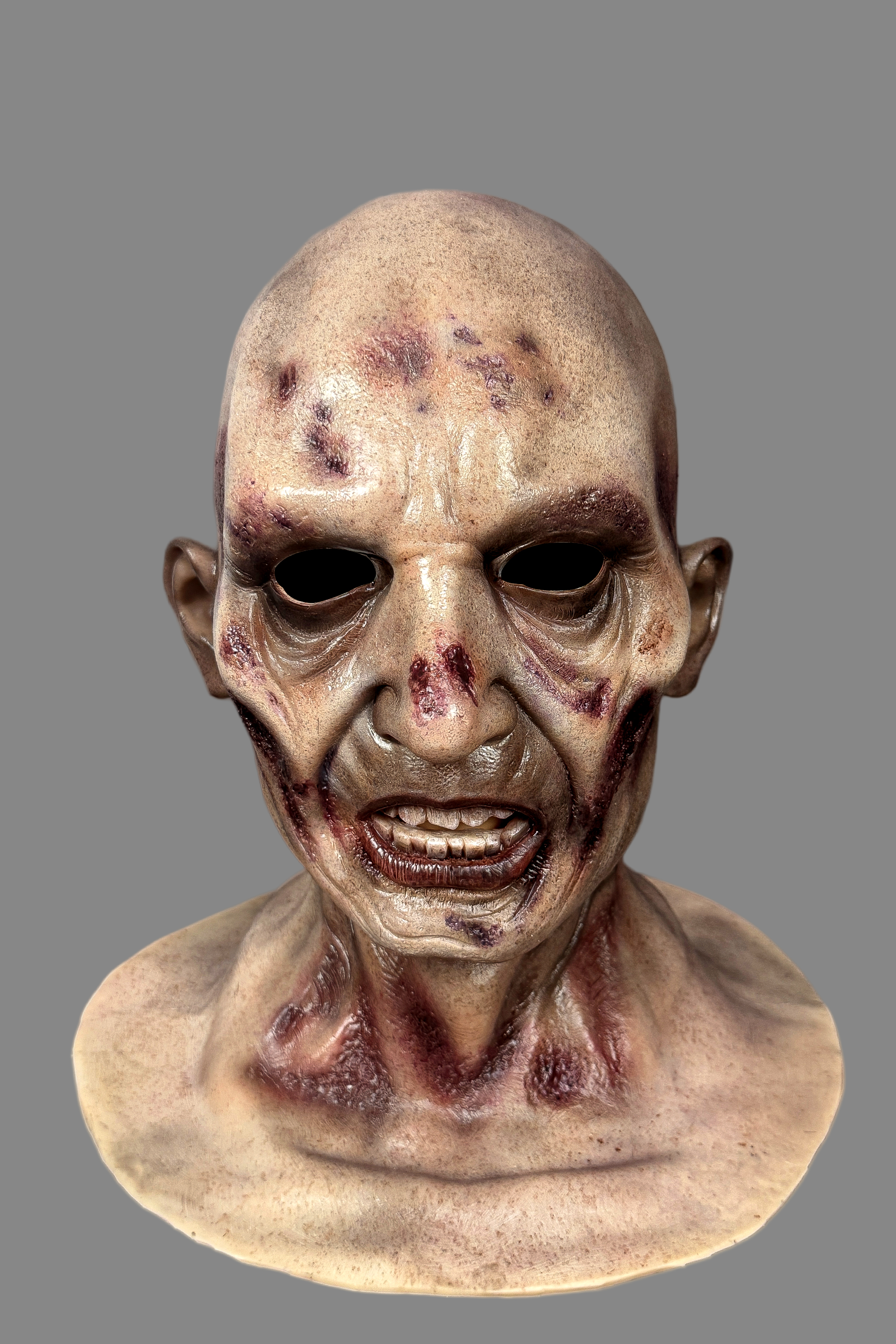 Mutant Zombie Silicone Mask, Perfect for Cosplay, Halloween, Horror Parties & Movie Characters