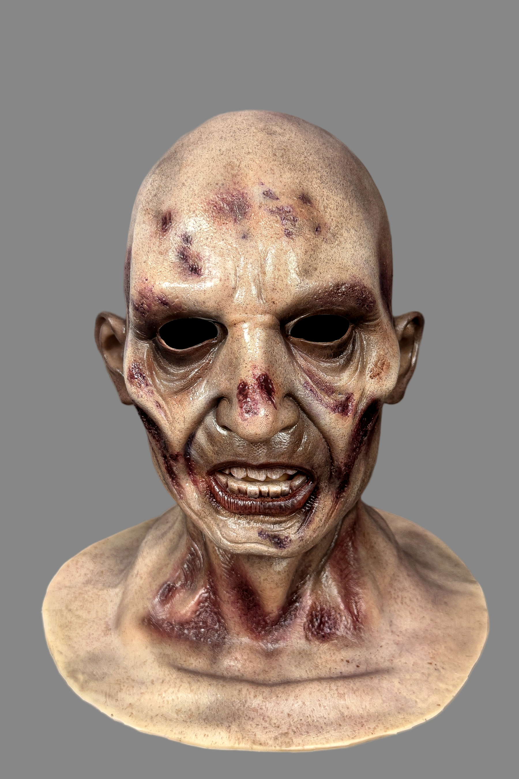 Mutant Zombie Silicone Mask, Perfect for Cosplay, Halloween, Horror Parties & Movie Characters
