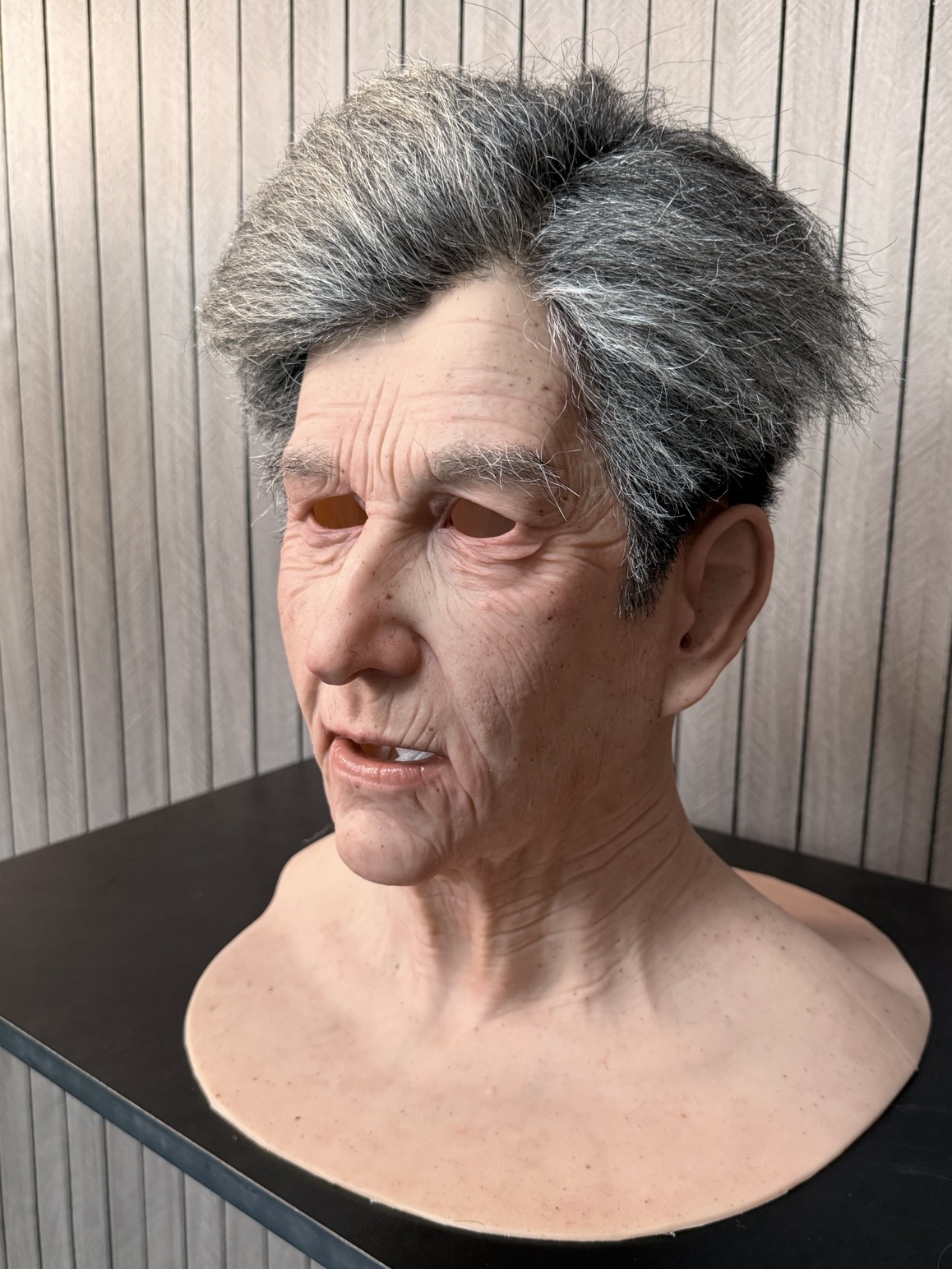 Handsome old grandpa