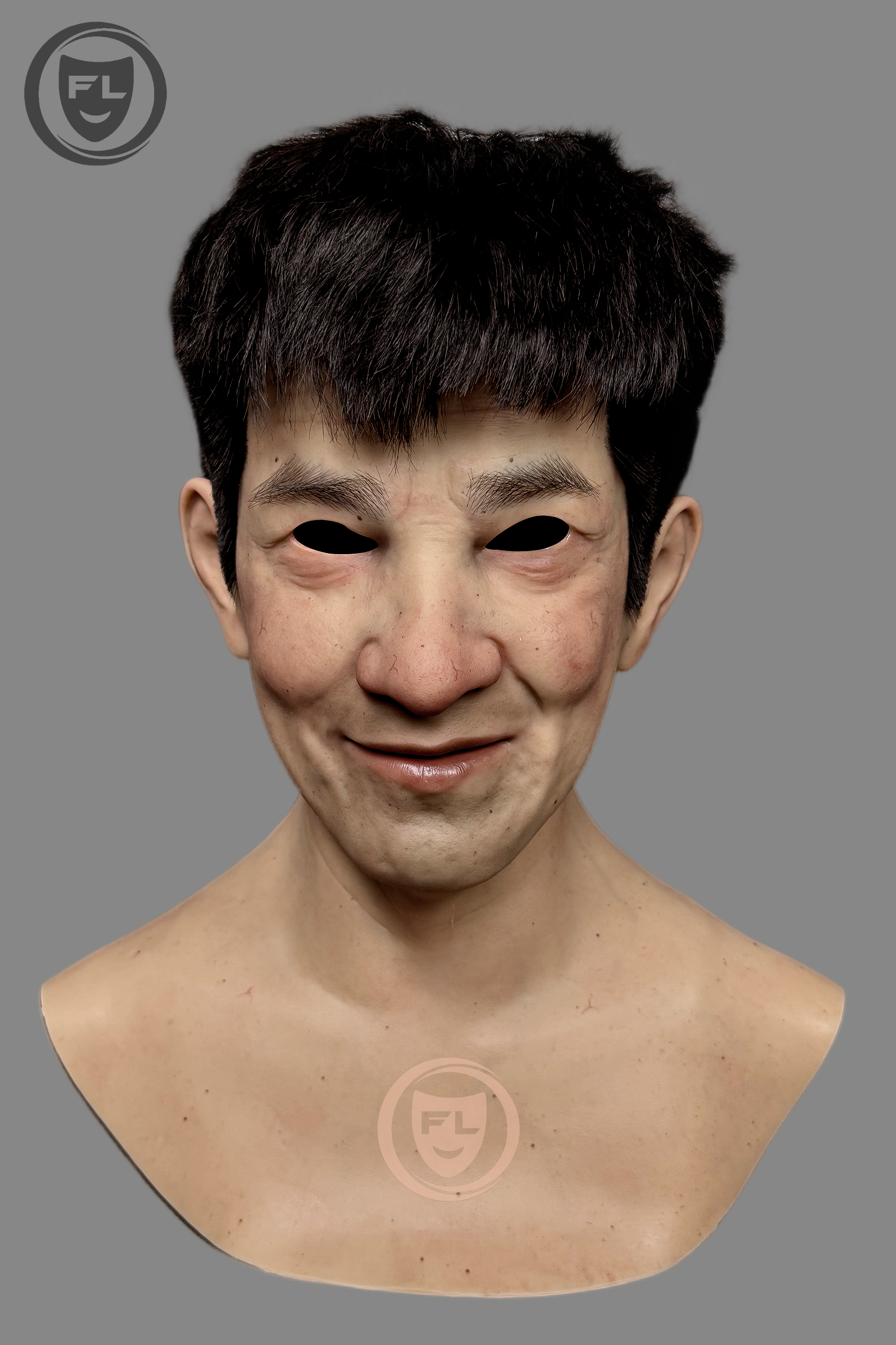 Realistic Kabu silicone mask facial details