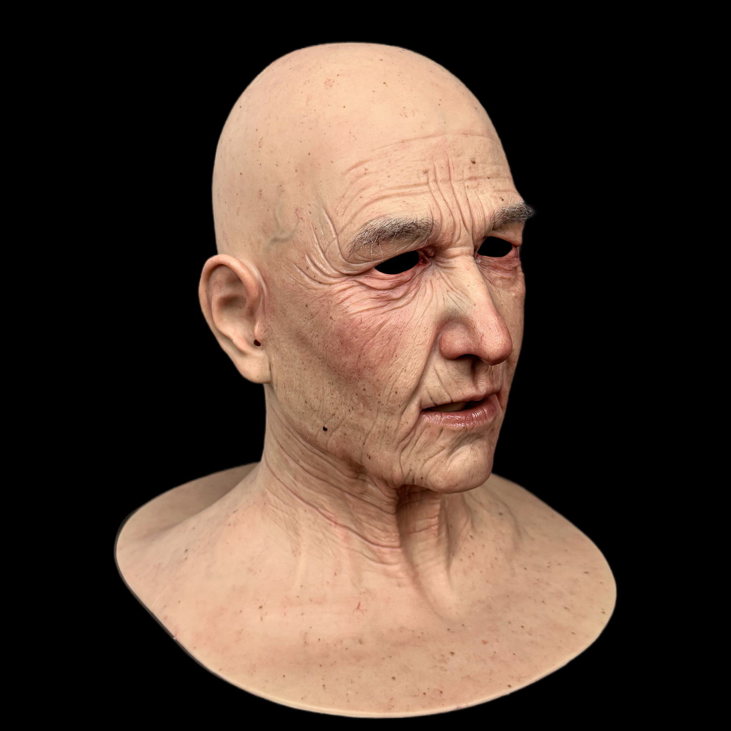 Abby Ultra-Realistic Silicone Mask – Detailed Male Facial Features for Cosplay and Costume Parties