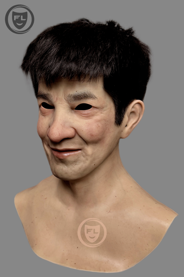 Full head Kabu silicone mask realistic texture