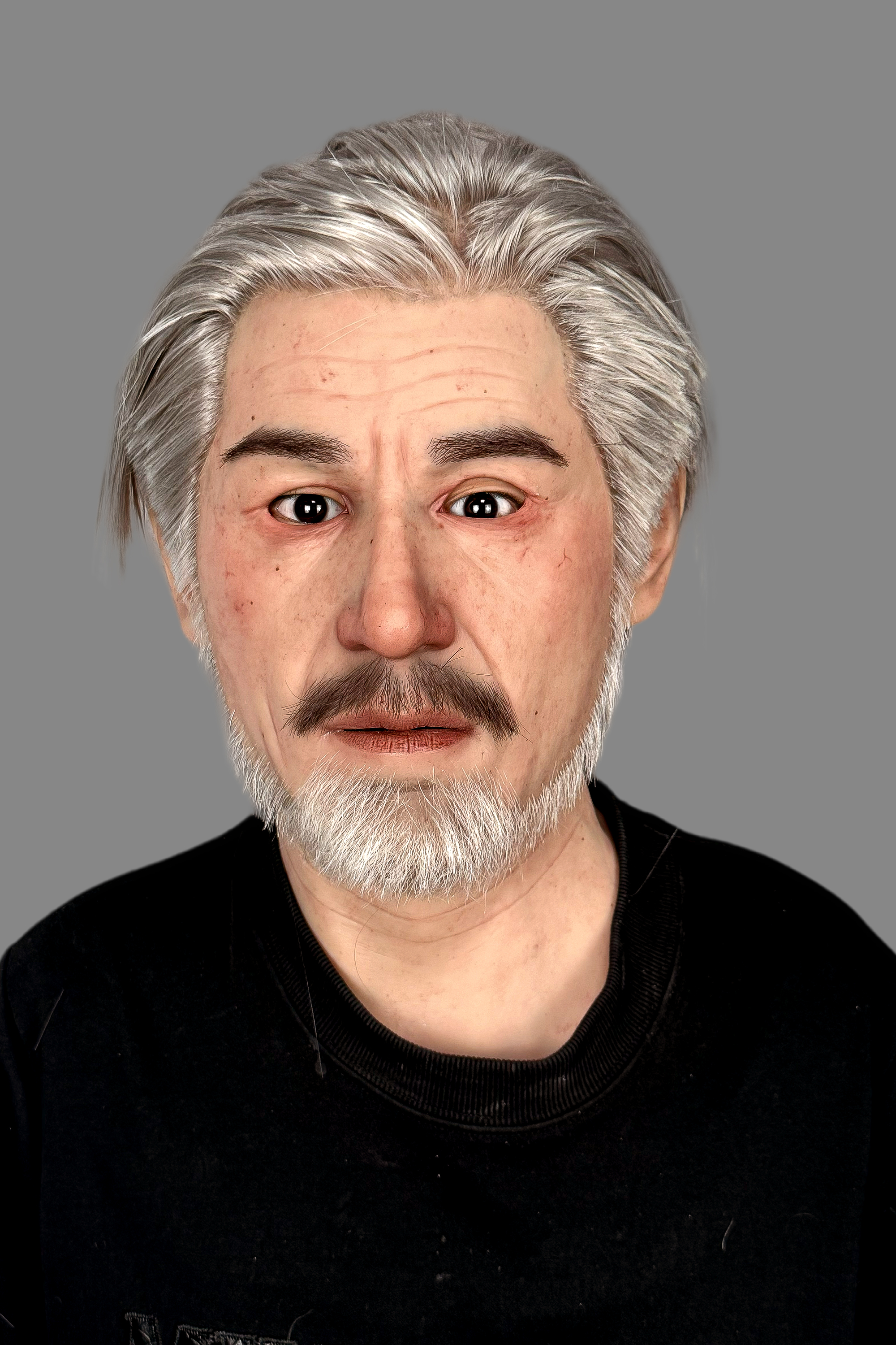 Babylon Realistic Silicone Mask – Full Head Male Face Cover for Cosplay