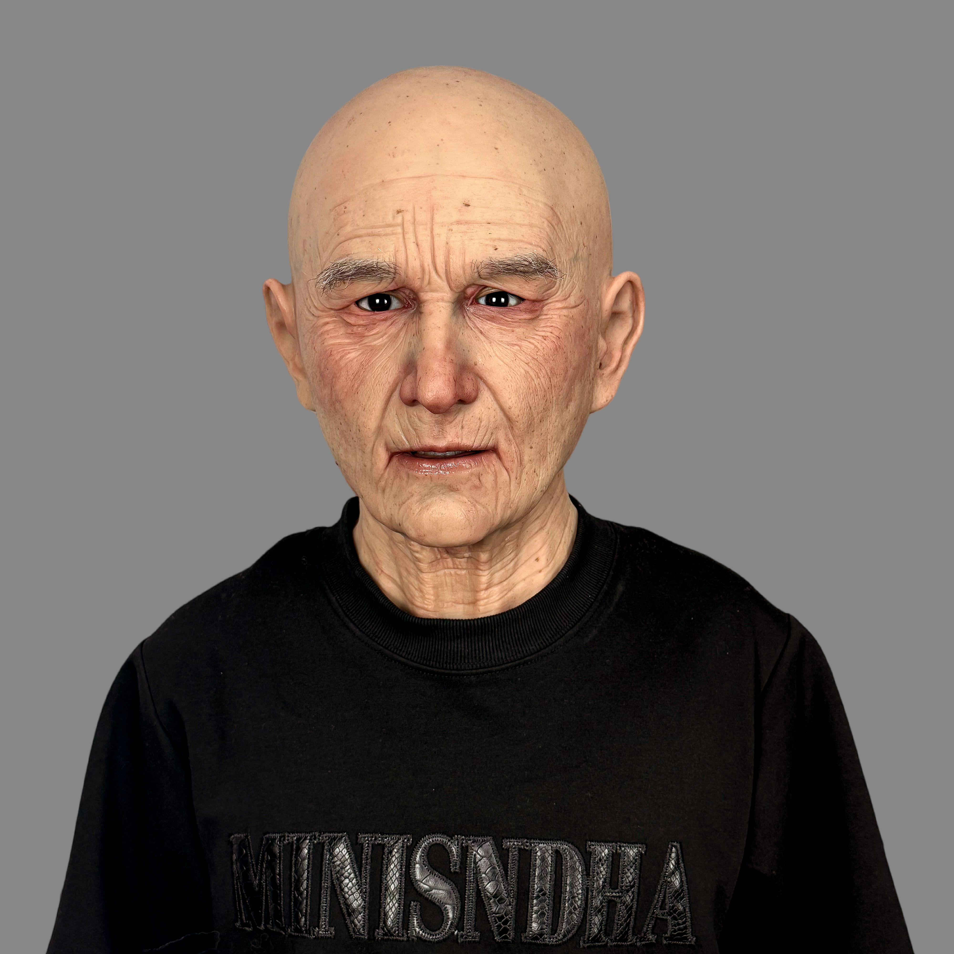 Abby Ultra-Realistic Silicone Mask – Detailed Male Facial Features for Cosplay and Costume Parties