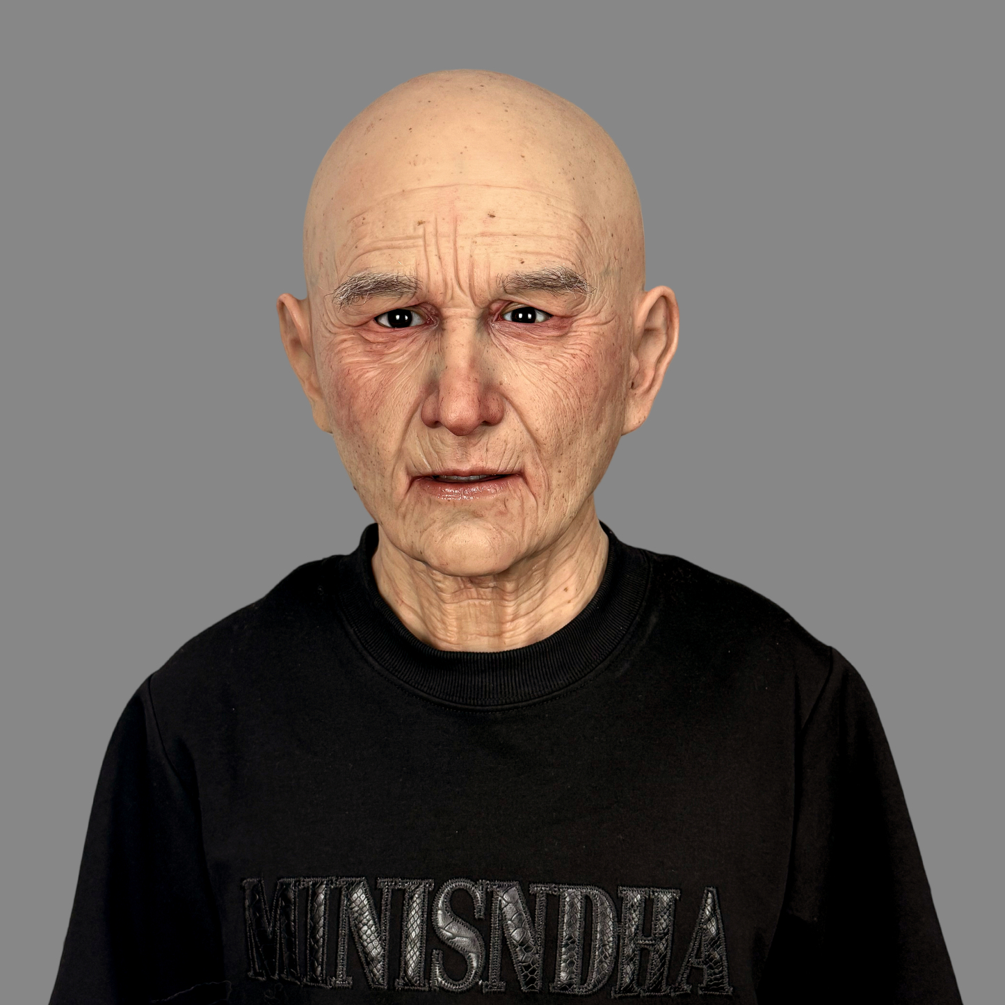 Abby Ultra-Realistic Silicone Mask – Detailed Male Facial Features for Cosplay and Costume Parties