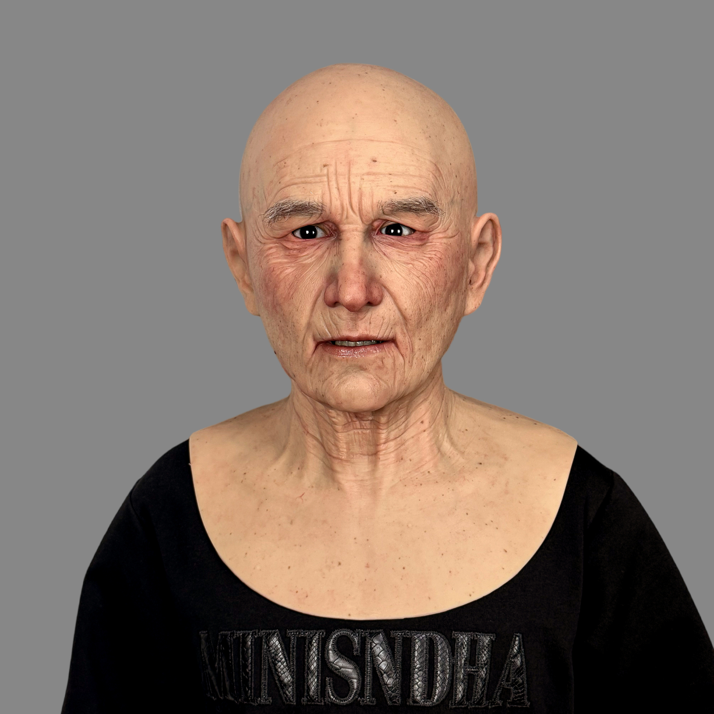 Abby Ultra-Realistic Silicone Mask – Detailed Male Facial Features for Cosplay and Costume Parties