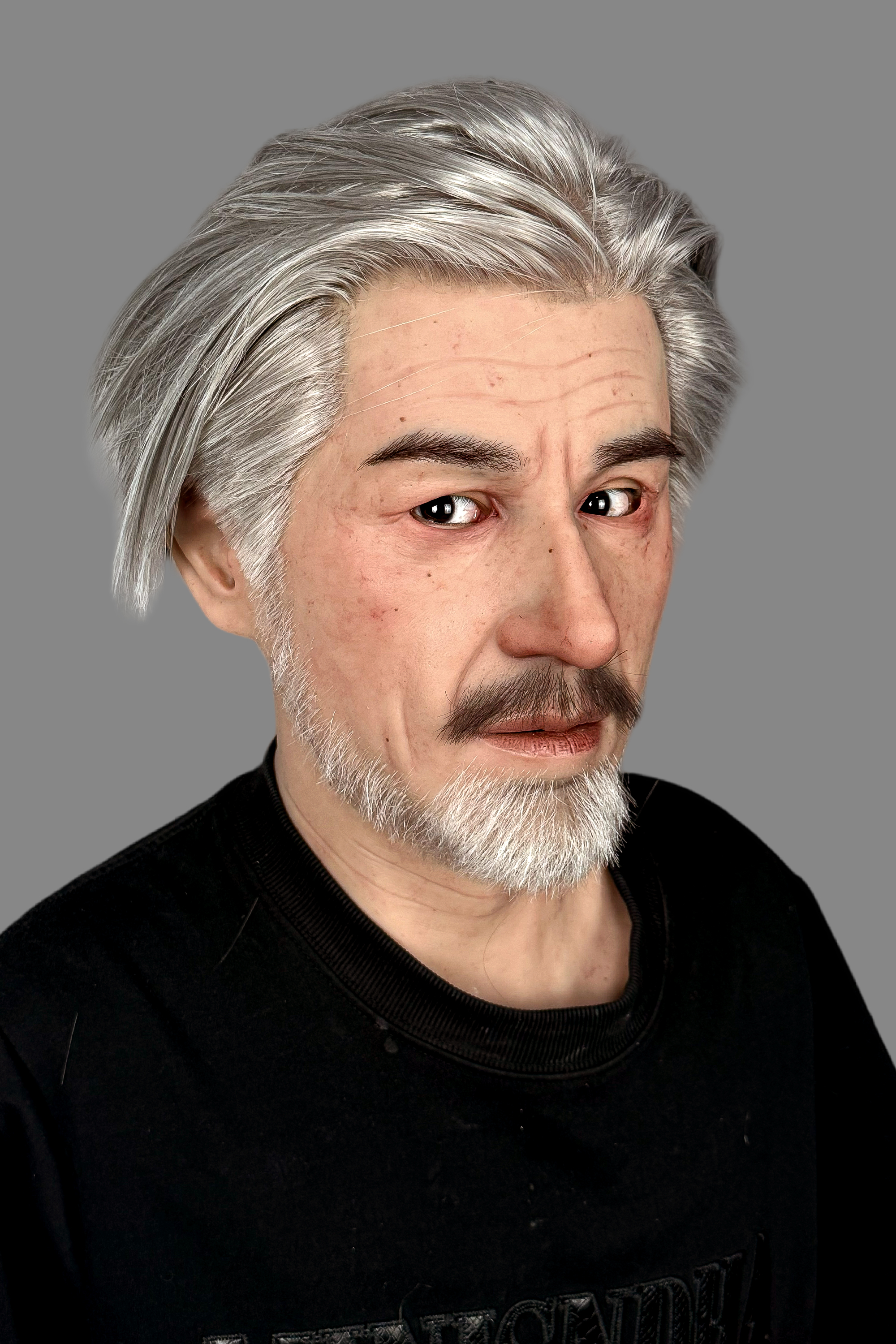 Babylon Realistic Silicone Mask – Full Head Male Face Cover for Cosplay