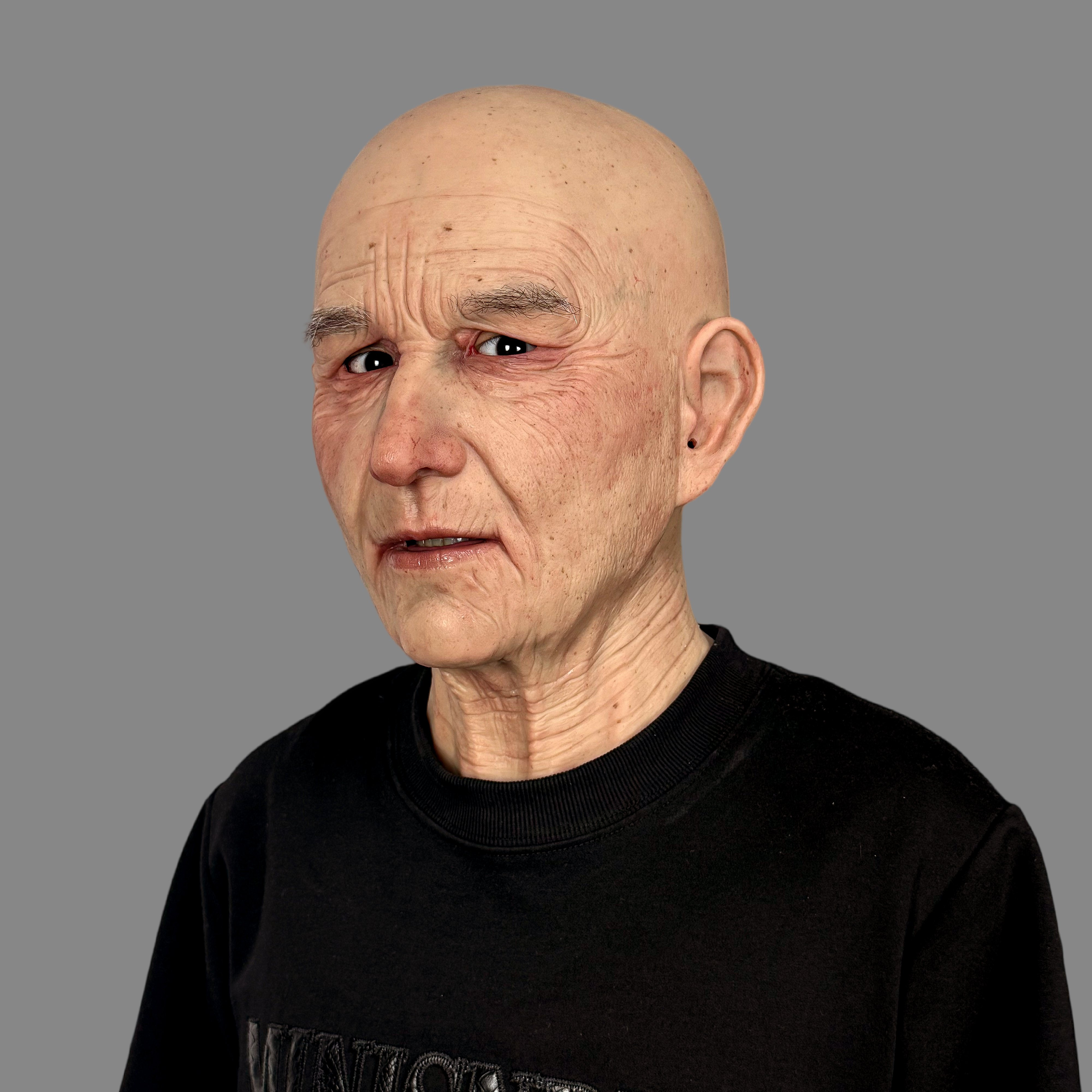 Abby Ultra-Realistic Silicone Mask – Detailed Male Facial Features for Cosplay and Costume Parties