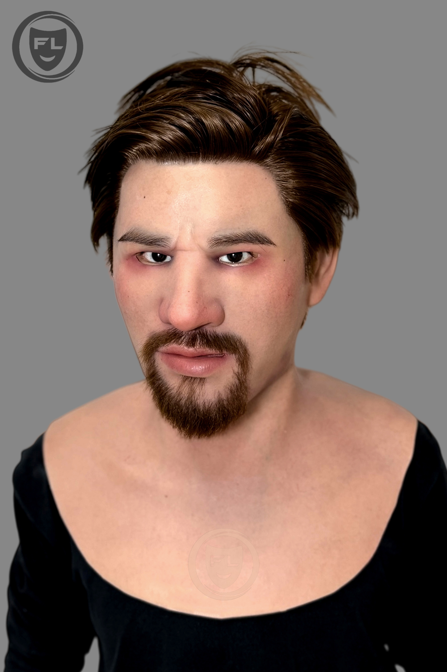 Hunter Silicone Mask for Cosplay & Halloween